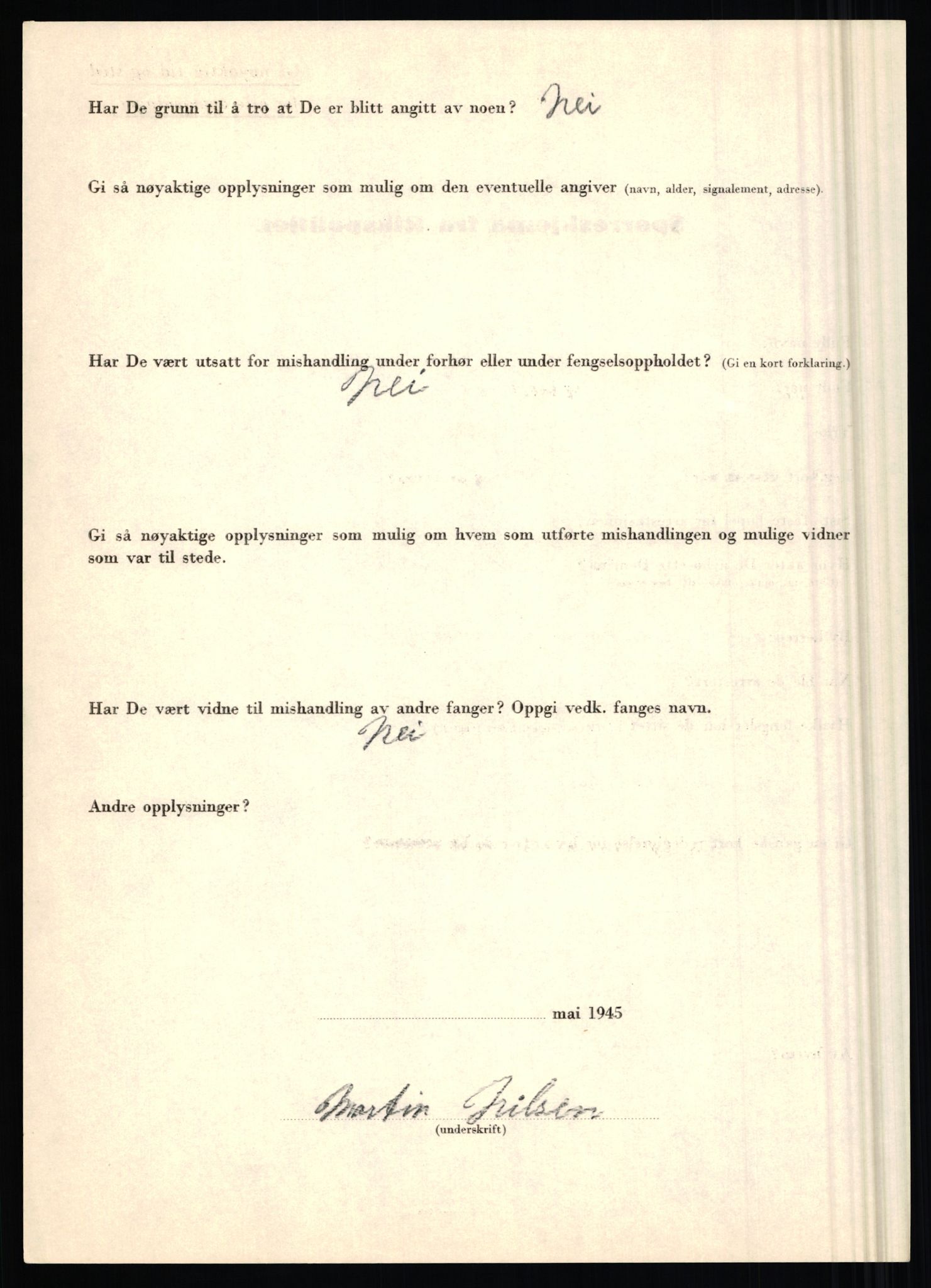 Rikspolitisjefen, AV/RA-S-1560/L/L0012: Mogensen, Øivind - Noraas, Lars, 1940-1945, p. 729