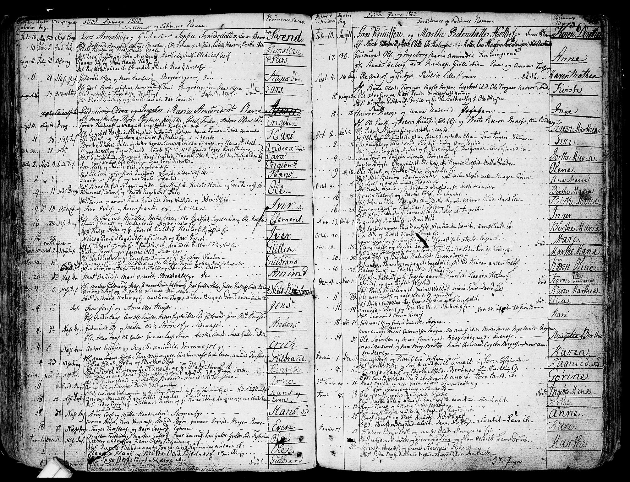 Nes prestekontor Kirkebøker, SAO/A-10410/F/Fa/L0004: Parish register (official) no. I 4, 1781-1816, p. 164