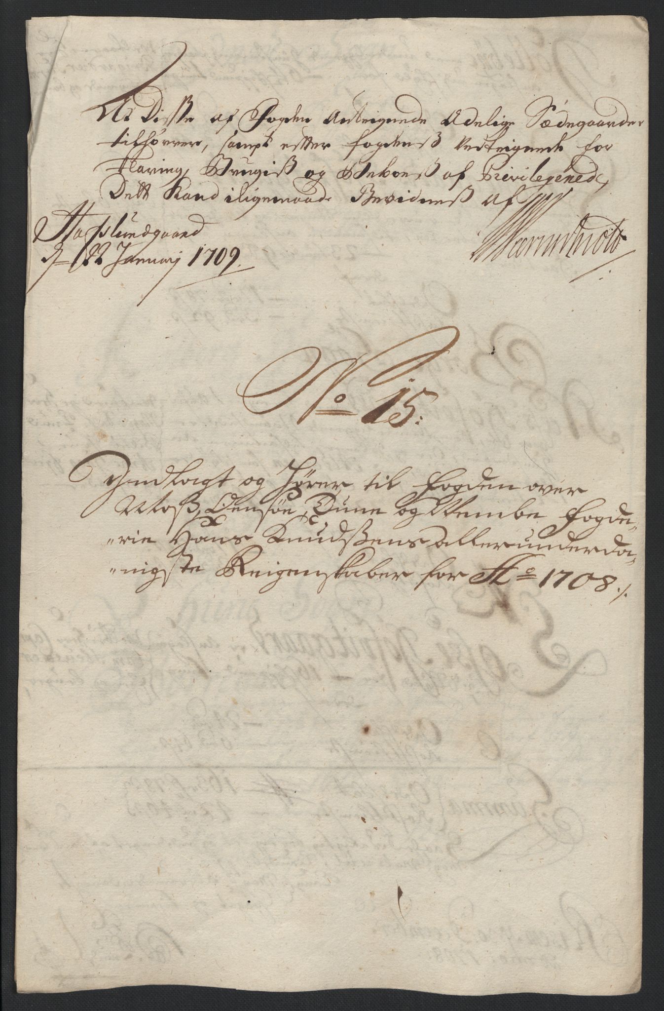 Rentekammeret inntil 1814, Reviderte regnskaper, Fogderegnskap, AV/RA-EA-4092/R04/L0134: Fogderegnskap Moss, Onsøy, Tune, Veme og Åbygge, 1707-1708, p. 365