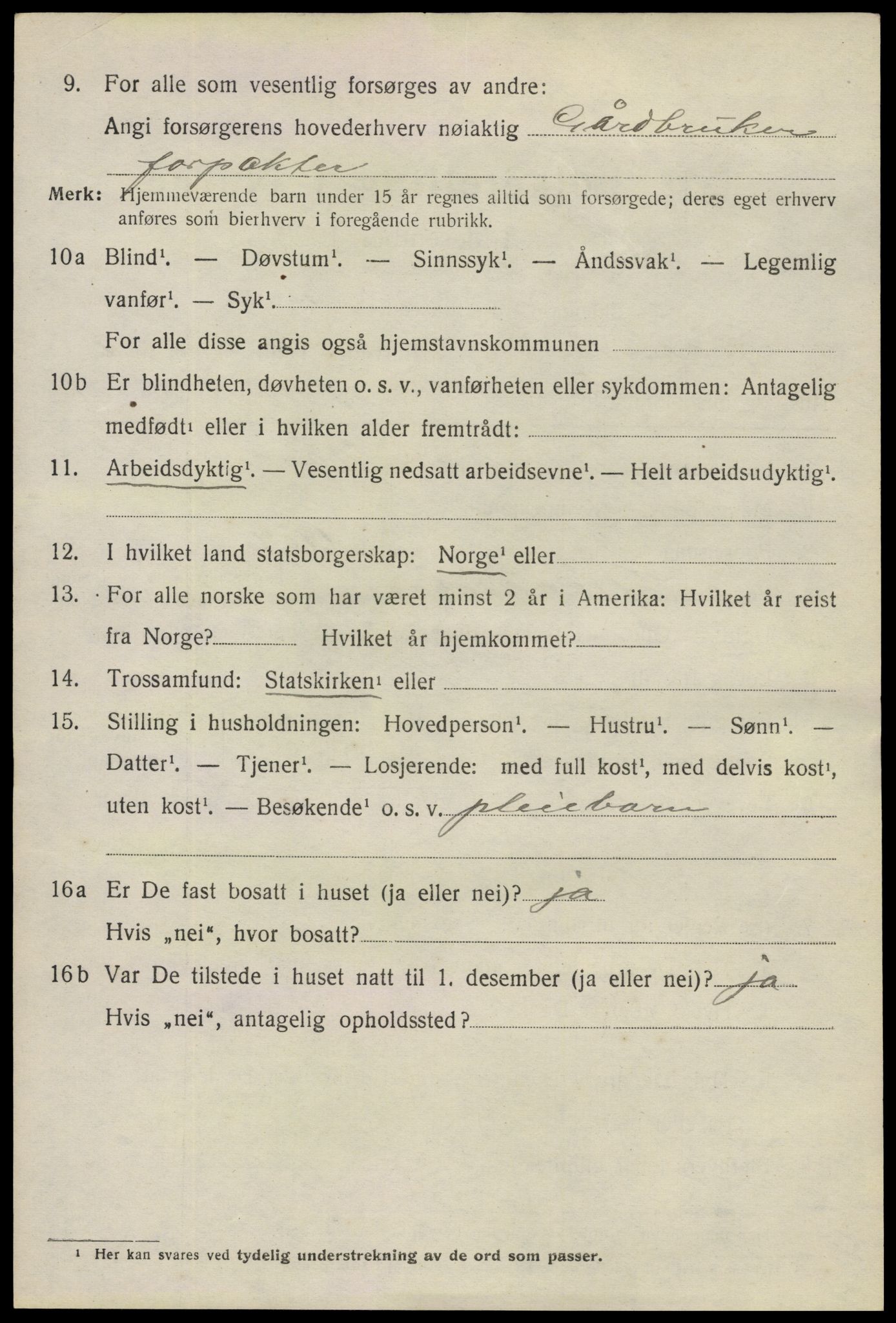 SAO, 1920 census for Rakkestad, 1920, p. 6818