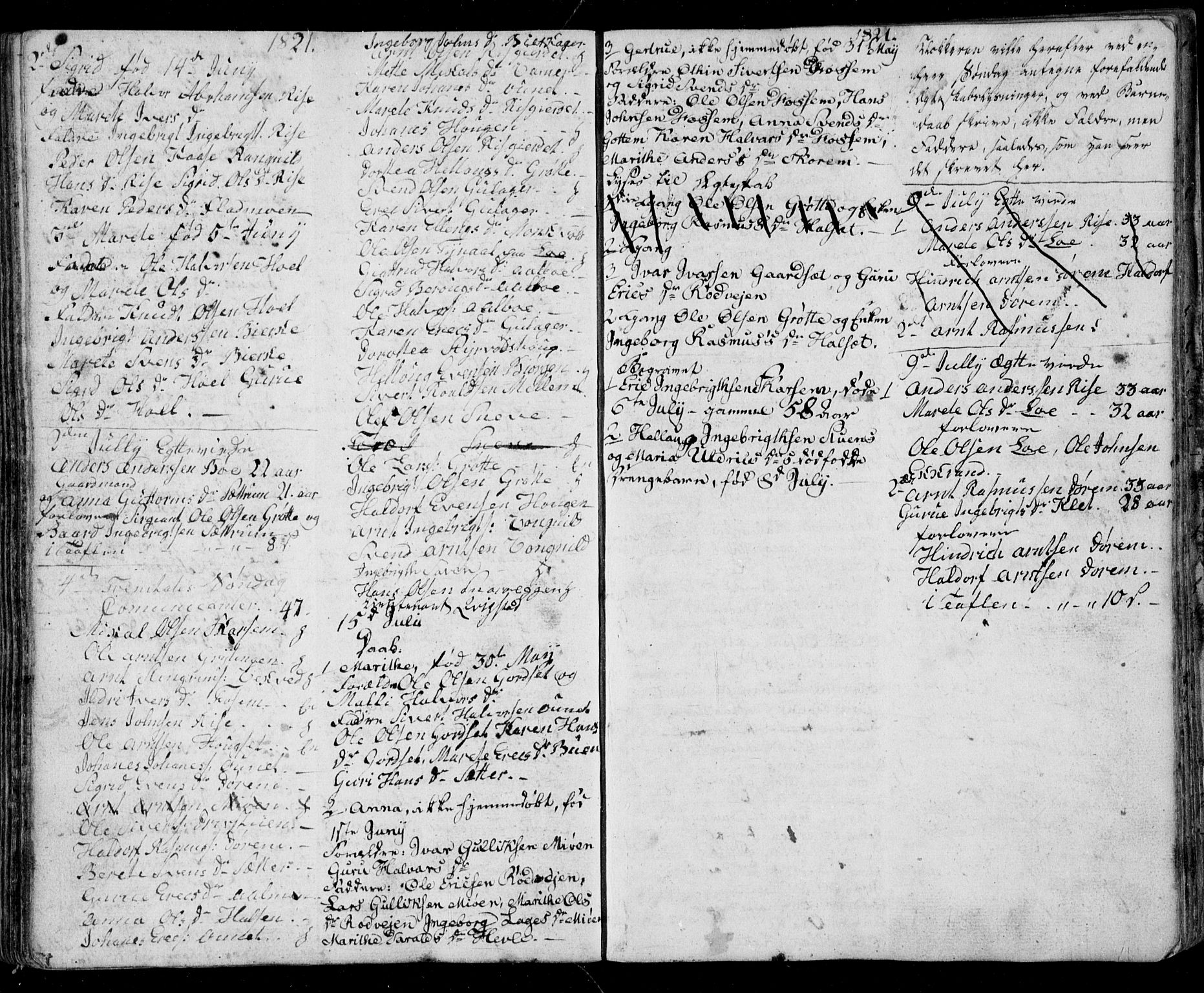 Ministerialprotokoller, klokkerbøker og fødselsregistre - Sør-Trøndelag, AV/SAT-A-1456/678/L0912: Parish register (copy) no. 678C01, 1811-1824