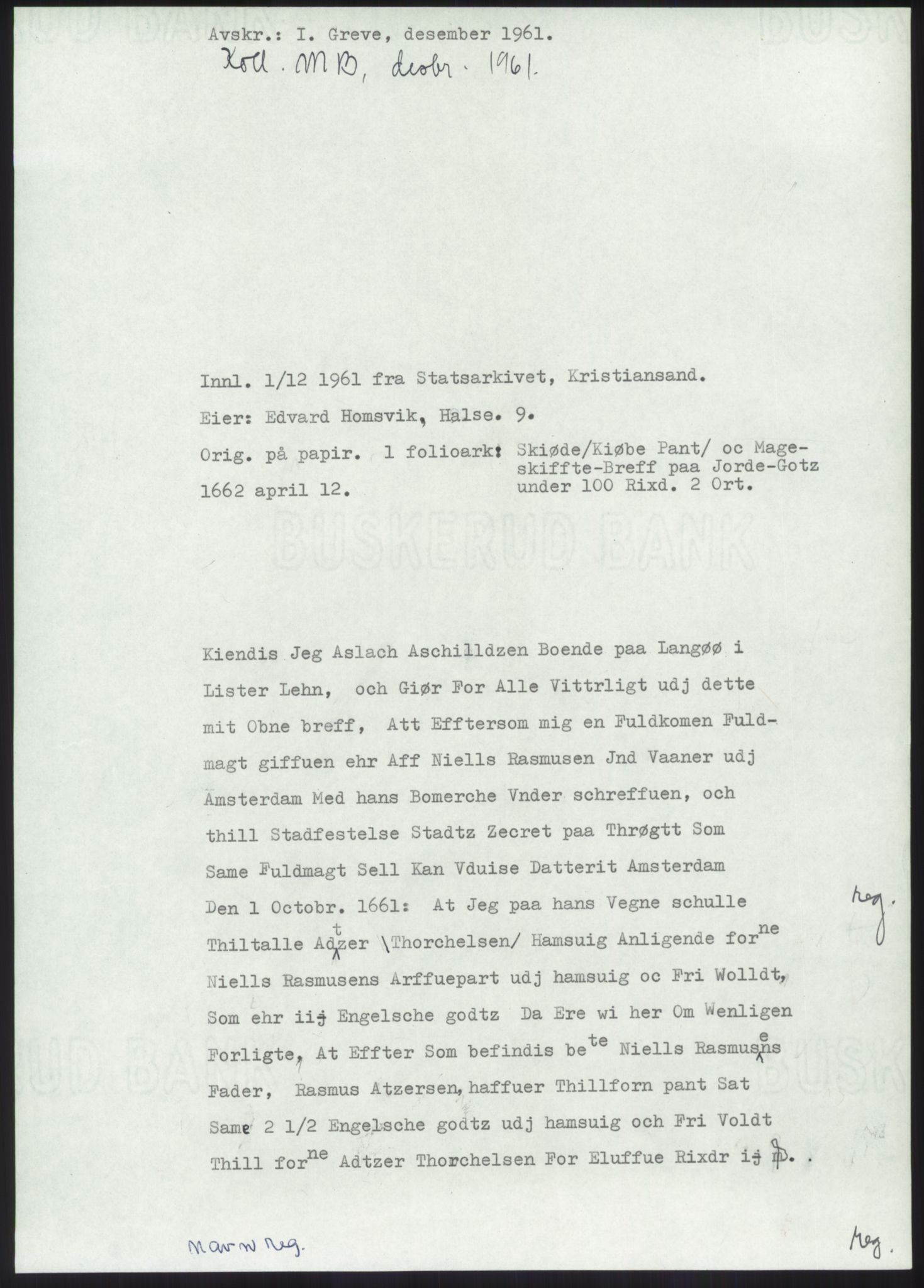 Samlinger til kildeutgivelse, Diplomavskriftsamlingen, RA/EA-4053/H/Ha, p. 1670