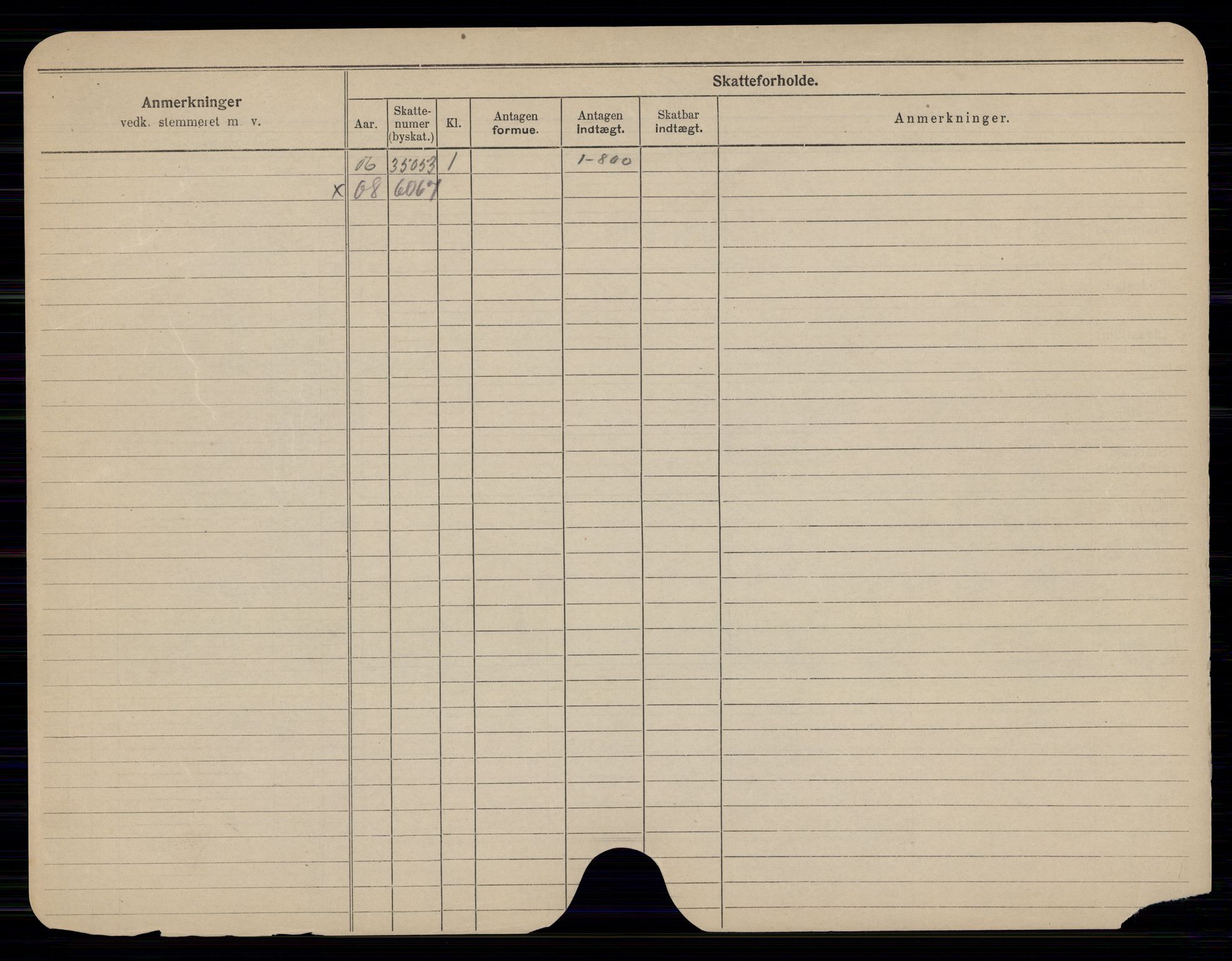 Oslo folkeregister, Registerkort, AV/SAO-A-11715/G/Gb/L0006: Kvinner, 1908