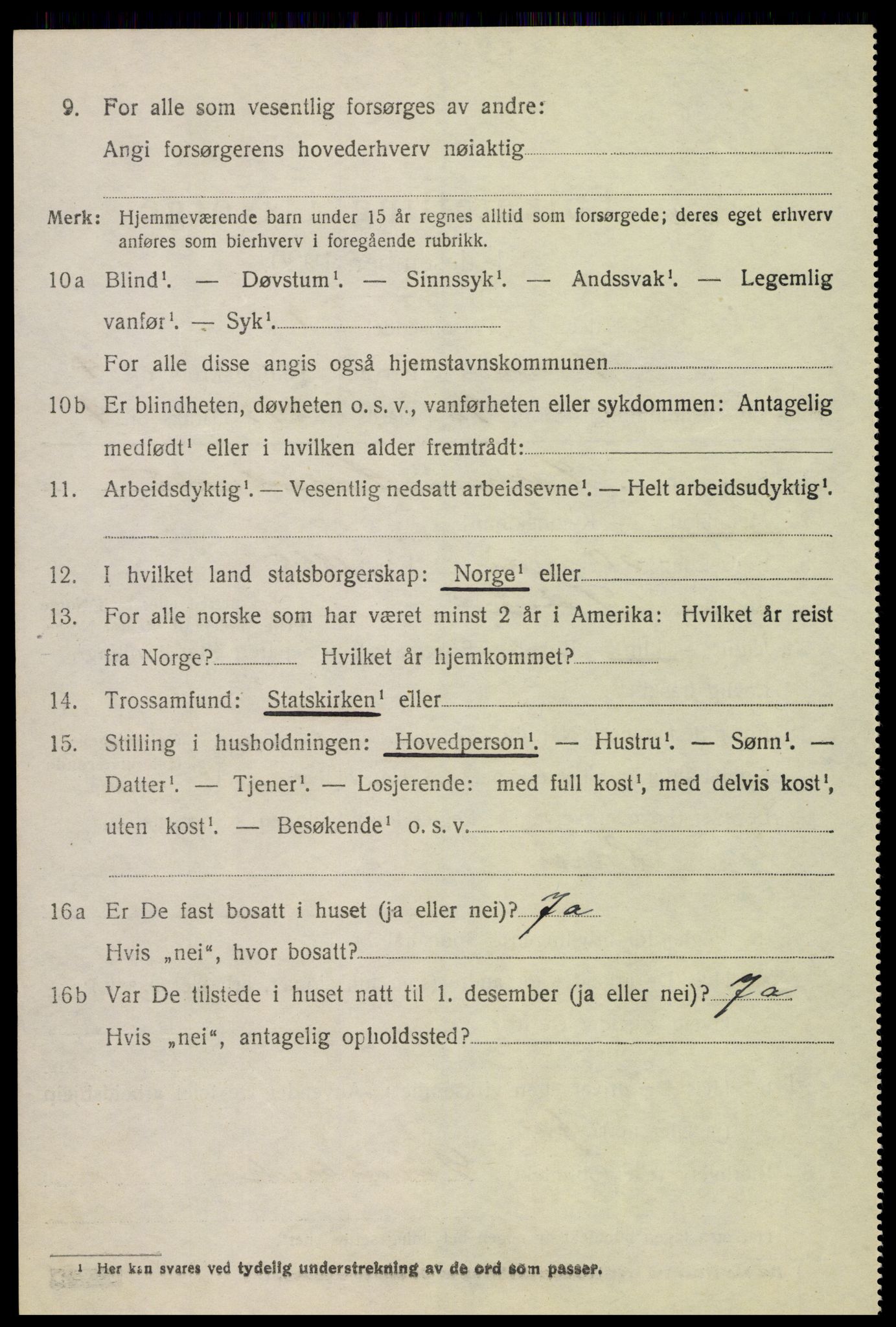 SAH, 1920 census for Furnes, 1920, p. 6968