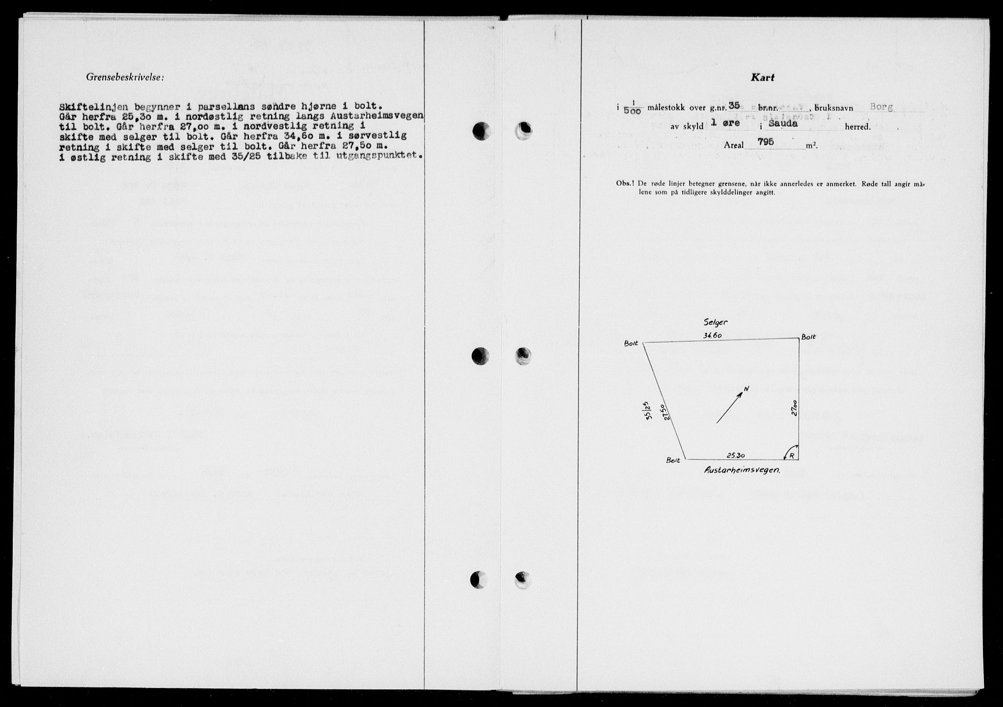 Ryfylke tingrett, SAST/A-100055/001/II/IIB/L0135: Mortgage book no. 114, 1956-1957, Diary no: : 299/1957