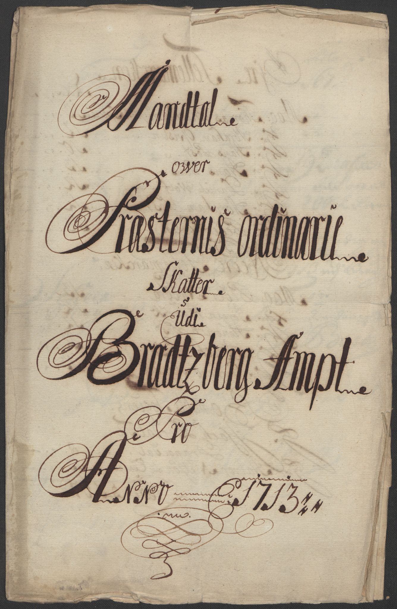 Rentekammeret inntil 1814, Reviderte regnskaper, Fogderegnskap, AV/RA-EA-4092/R36/L2124: Fogderegnskap Øvre og Nedre Telemark og Bamble, 1713, p. 125