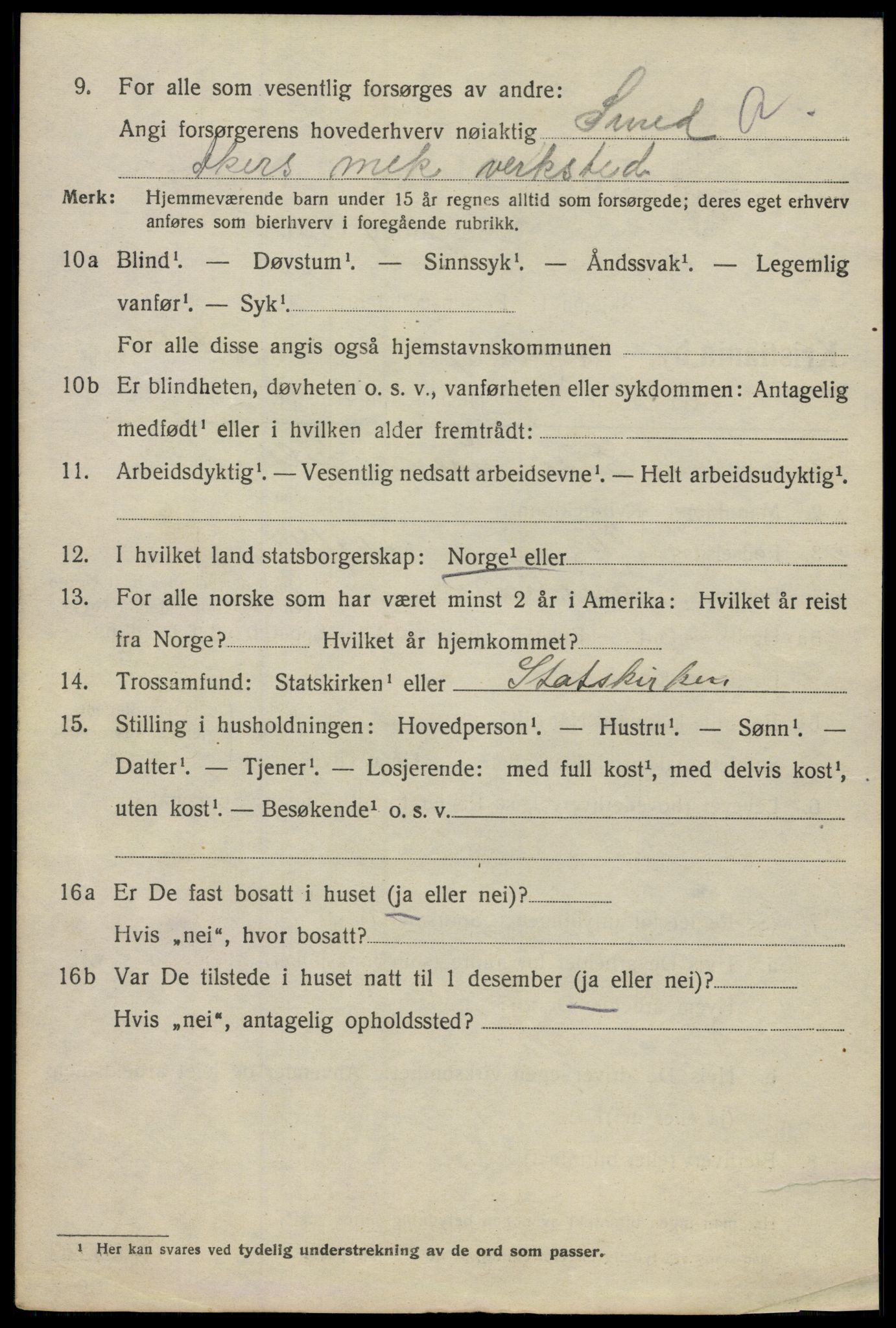 SAO, 1920 census for Kristiania, 1920, p. 155382