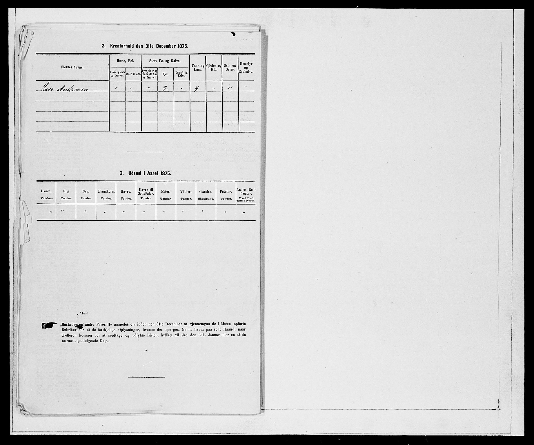 SAB, 1875 Census for 1442P Davik, 1875, p. 689