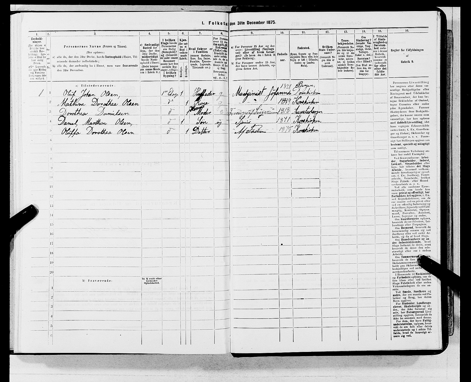 SAB, 1875 census for 1301 Bergen, 1875, p. 5910