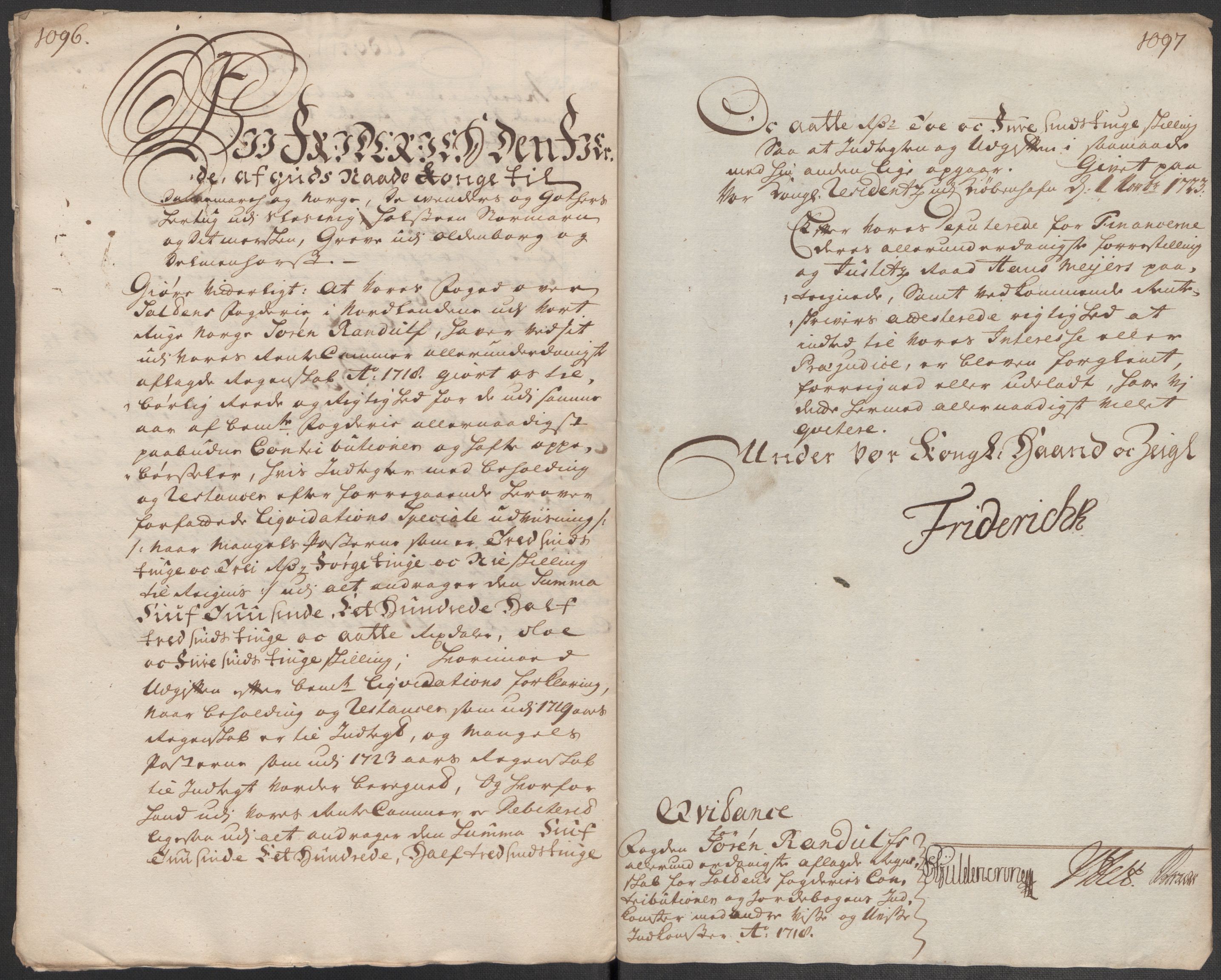 Rentekammeret inntil 1814, Reviderte regnskaper, Fogderegnskap, AV/RA-EA-4092/R66/L4588: Fogderegnskap Salten, 1718, p. 24