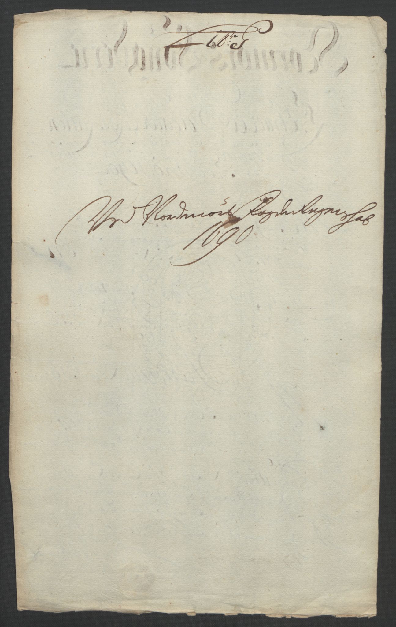 Rentekammeret inntil 1814, Reviderte regnskaper, Fogderegnskap, AV/RA-EA-4092/R56/L3734: Fogderegnskap Nordmøre, 1690-1691, p. 109