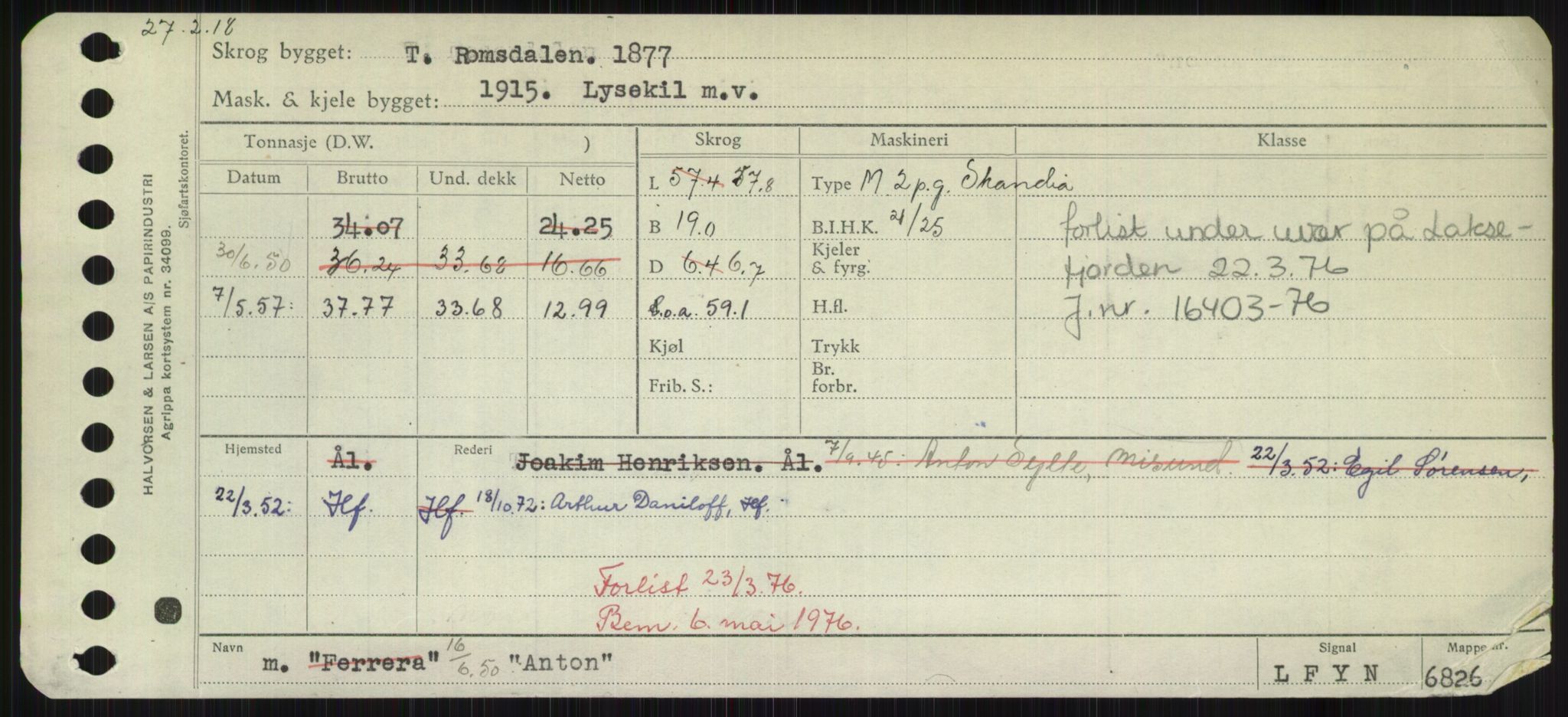 Sjøfartsdirektoratet med forløpere, Skipsmålingen, AV/RA-S-1627/H/Hd/L0001: Fartøy, A-Anv, p. 791