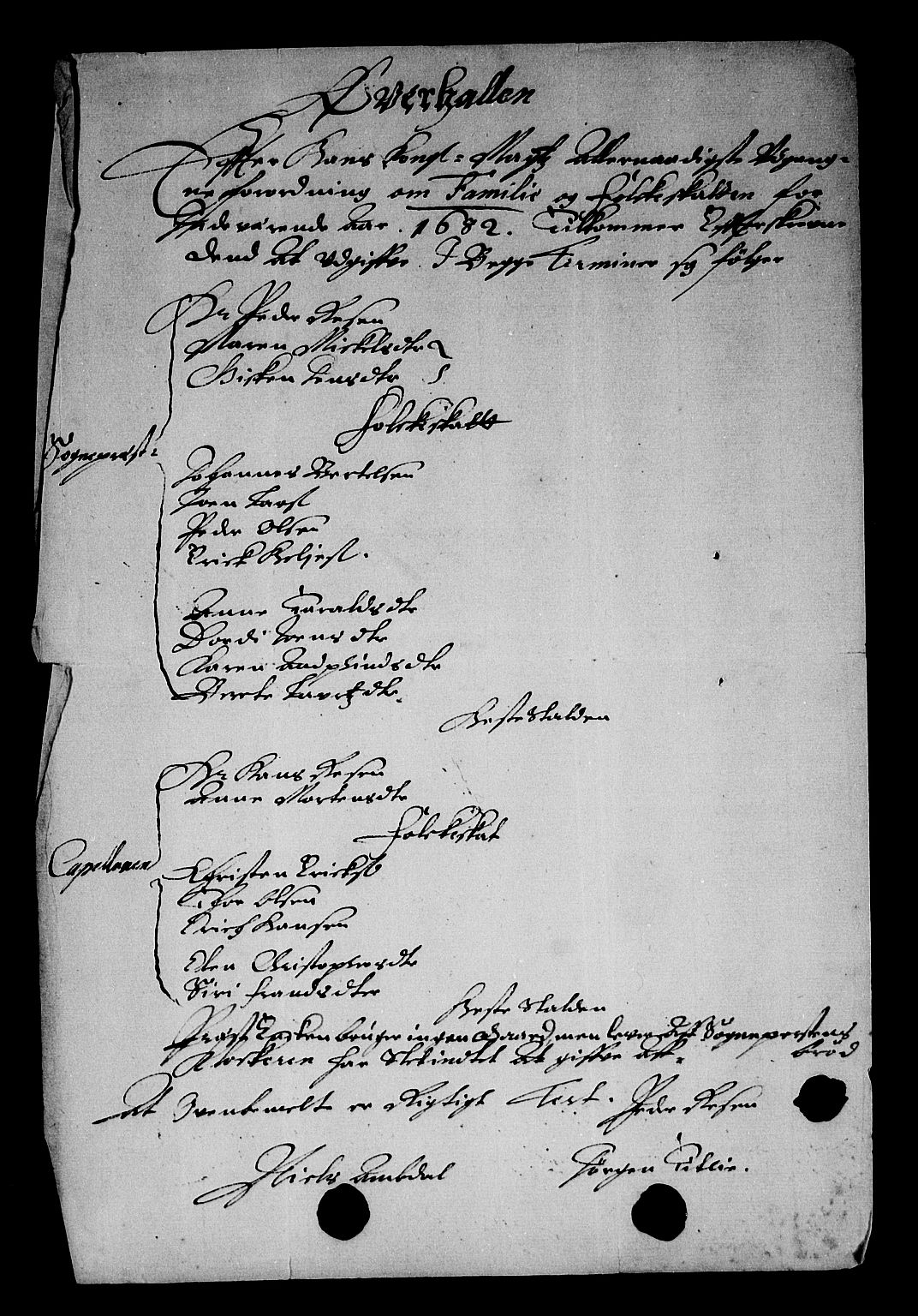 Rentekammeret inntil 1814, Reviderte regnskaper, Stiftamtstueregnskaper, Trondheim stiftamt og Nordland amt, AV/RA-EA-6044/R/Rg/L0068a: Trondheim stiftamt og Nordland amt, 1682