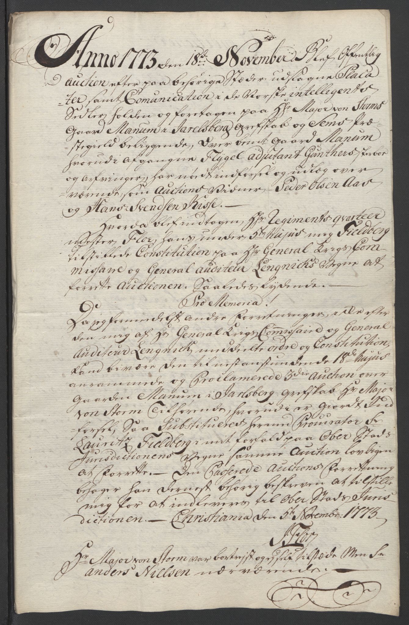 Forsvaret, Generalauditøren, RA/RAFA-1772/F/Fj/Fja/L0034: --, 1753-1817, p. 280