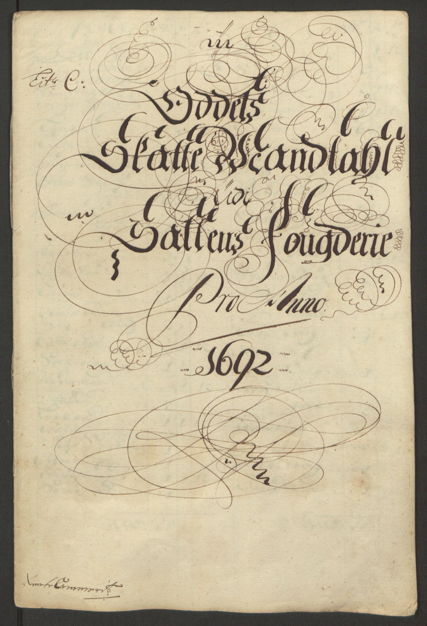 Rentekammeret inntil 1814, Reviderte regnskaper, Fogderegnskap, RA/EA-4092/R66/L4577: Fogderegnskap Salten, 1691-1693, p. 170
