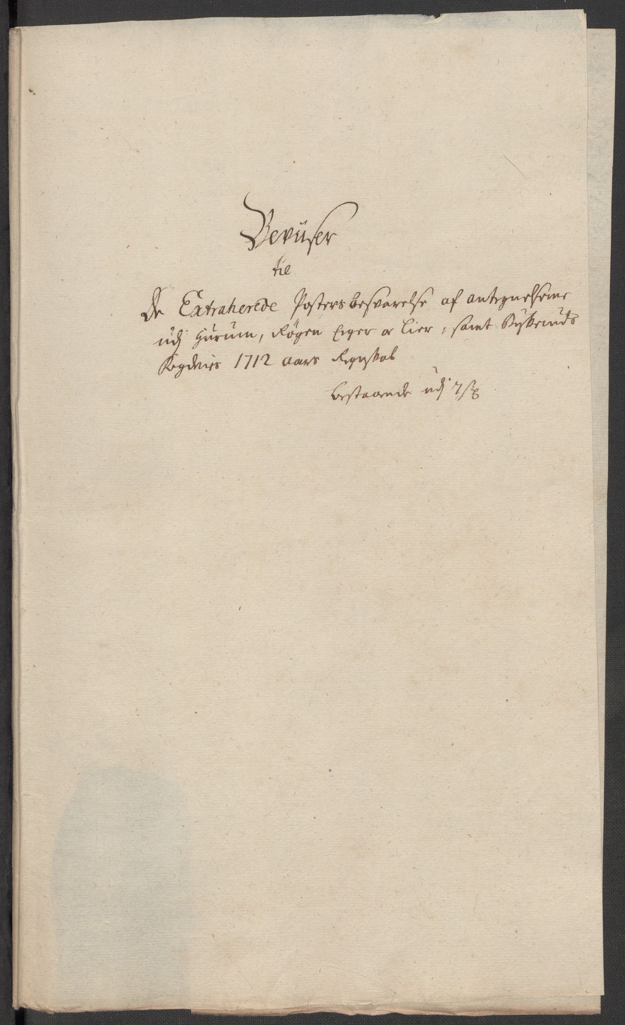 Rentekammeret inntil 1814, Reviderte regnskaper, Fogderegnskap, AV/RA-EA-4092/R31/L1707: Fogderegnskap Hurum, Røyken, Eiker, Lier og Buskerud, 1712, p. 396