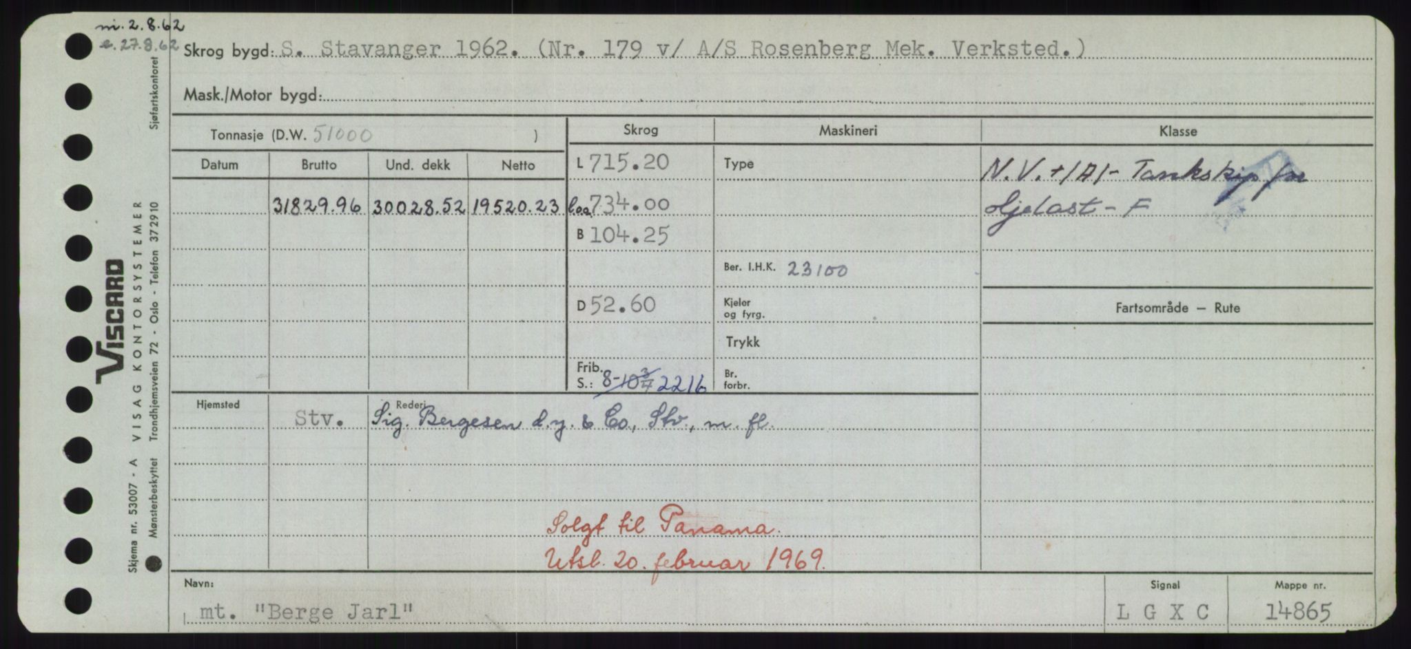 Sjøfartsdirektoratet med forløpere, Skipsmålingen, AV/RA-S-1627/H/Hd/L0003: Fartøy, B-Bev, p. 699