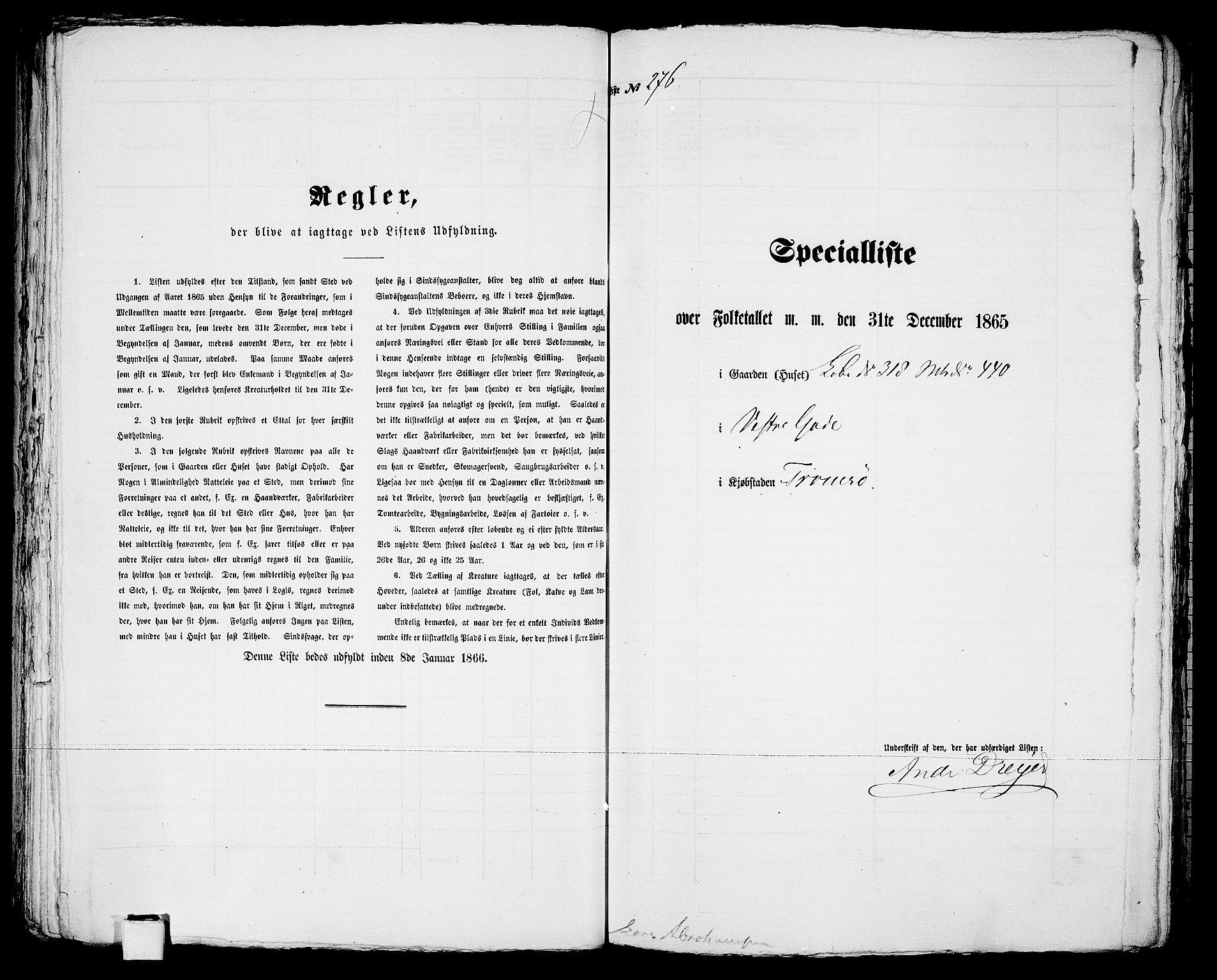 RA, 1865 census for Tromsø, 1865, p. 568