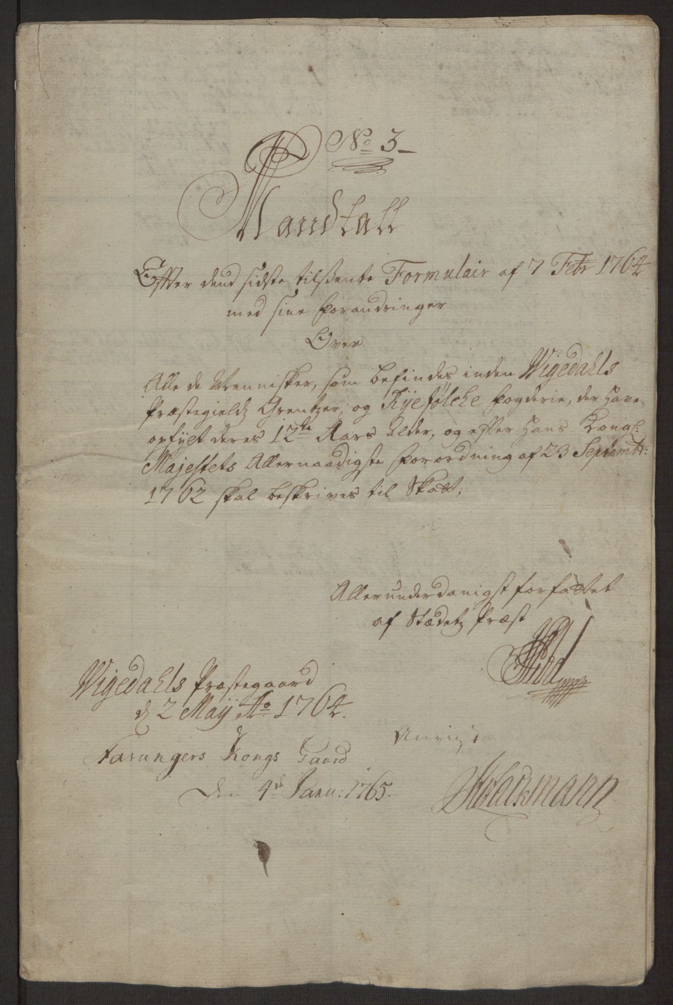 Rentekammeret inntil 1814, Realistisk ordnet avdeling, AV/RA-EA-4070/Ol/L0016a: [Gg 10]: Ekstraskatten, 23.09.1762. Ryfylke, 1762-1768, p. 152