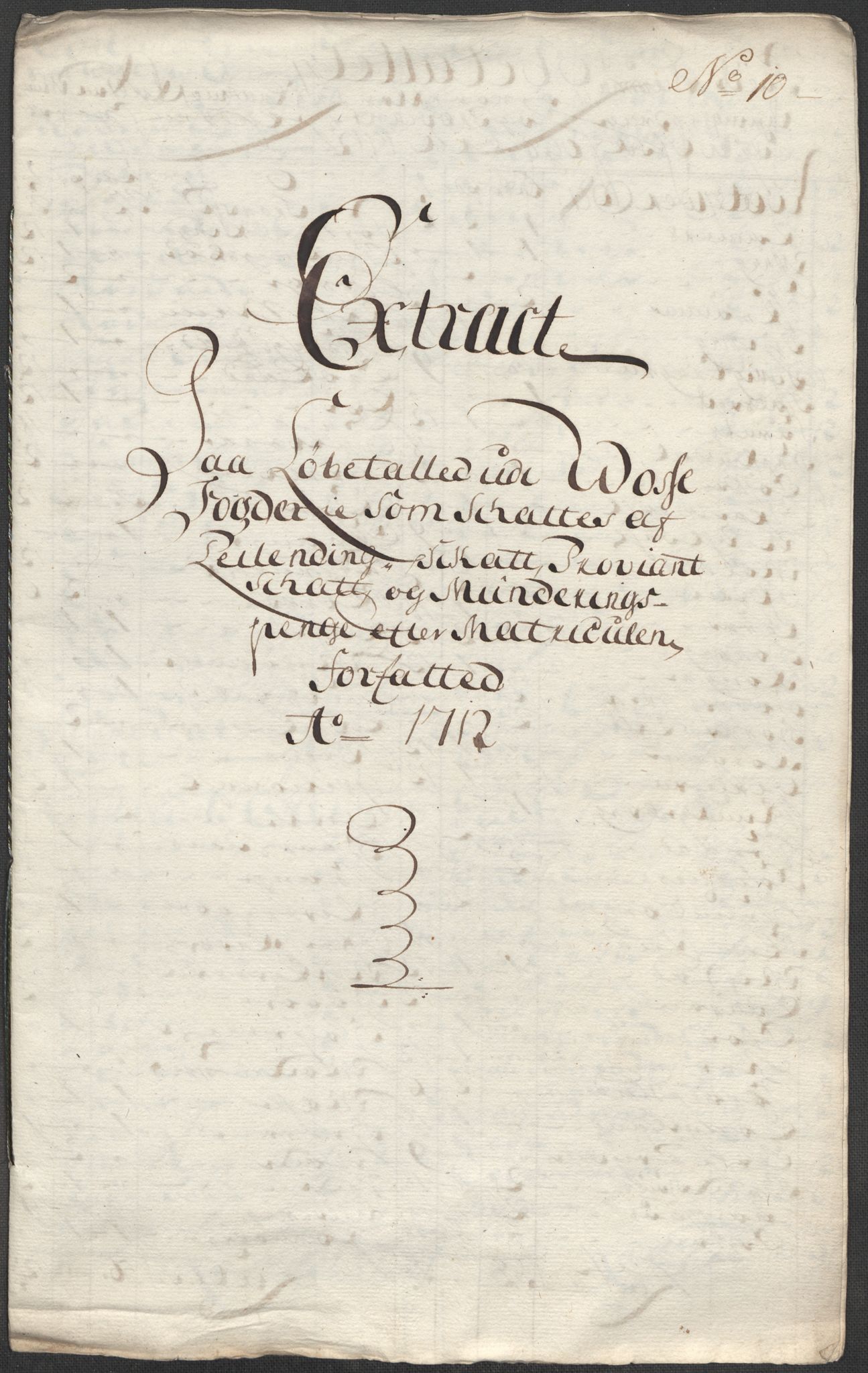 Rentekammeret inntil 1814, Reviderte regnskaper, Fogderegnskap, RA/EA-4092/R51/L3194: Fogderegnskap Nordhordland og Voss, 1712, p. 173