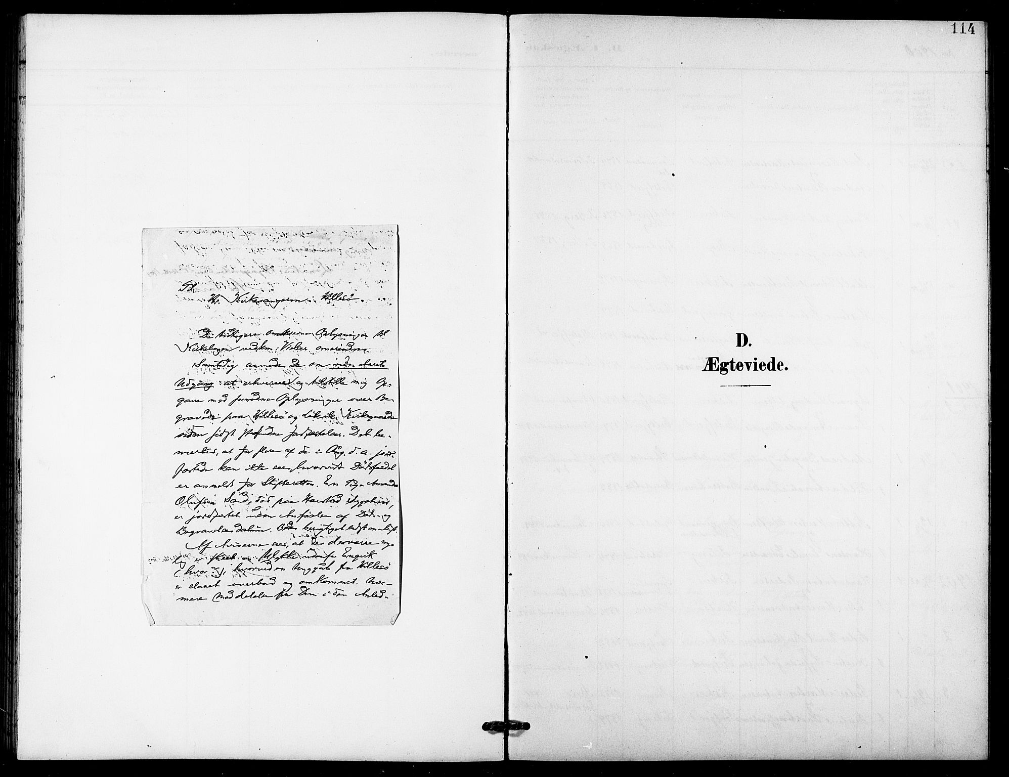 Lenvik sokneprestembete, SATØ/S-1310/H/Ha/Hab/L0022klokker: Parish register (copy) no. 22, 1901-1918, p. 114