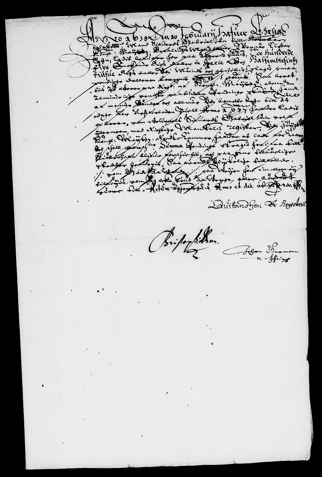 Rentekammeret inntil 1814, Reviderte regnskaper, Lensregnskaper, AV/RA-EA-5023/R/Rb/Rbg/L0004: Verne kloster len, 1635-1639