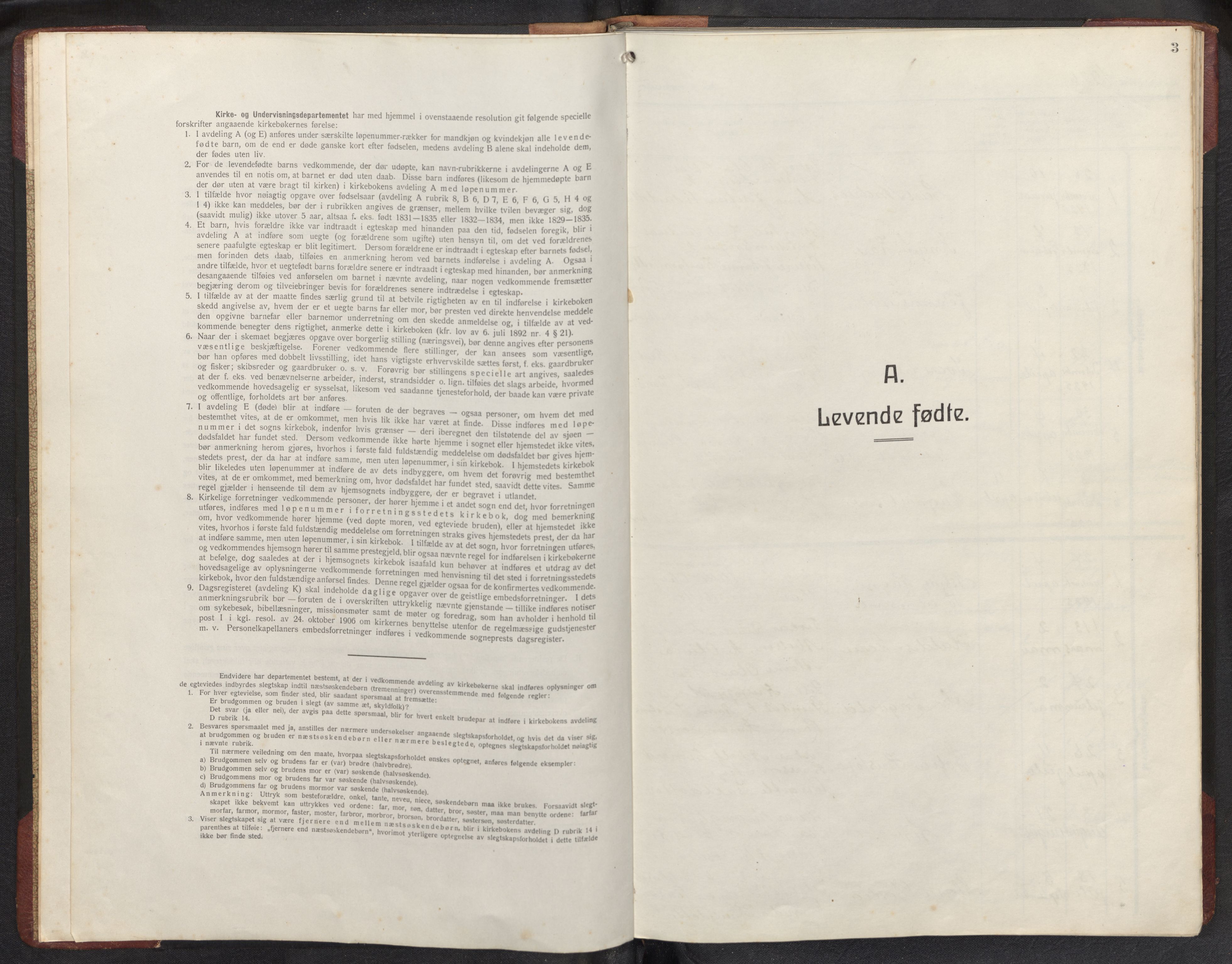 Bremanger sokneprestembete, SAB/A-82201/H/Hab/Habb/L0002: Parish register (copy) no. B 2, 1926-1945, p. 2b-3a