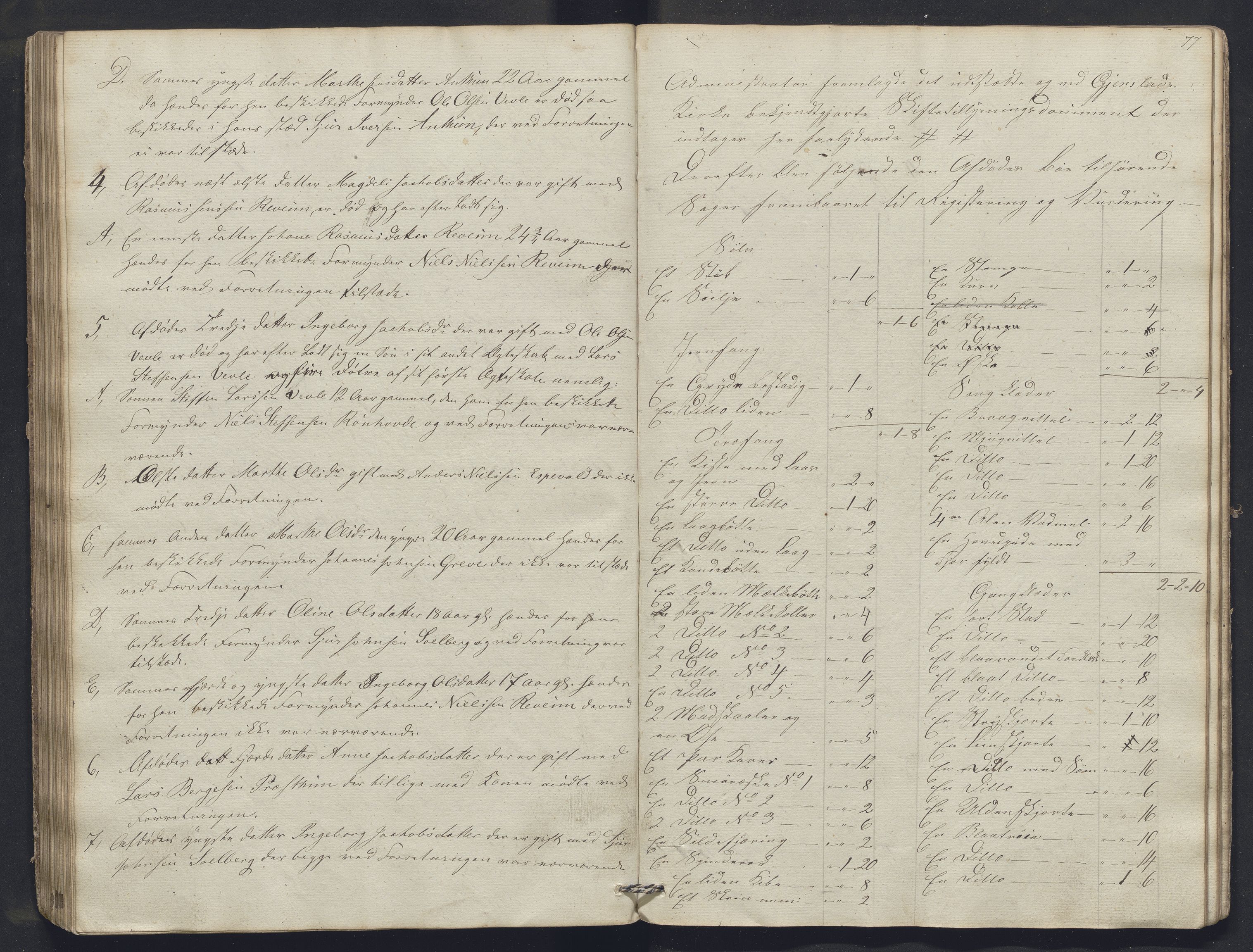 Nordhordland sorenskrivar, AV/SAB-A-2901/1/H/Hb/L0022: Registreringsprotokollar, 1846-1851, p. 77