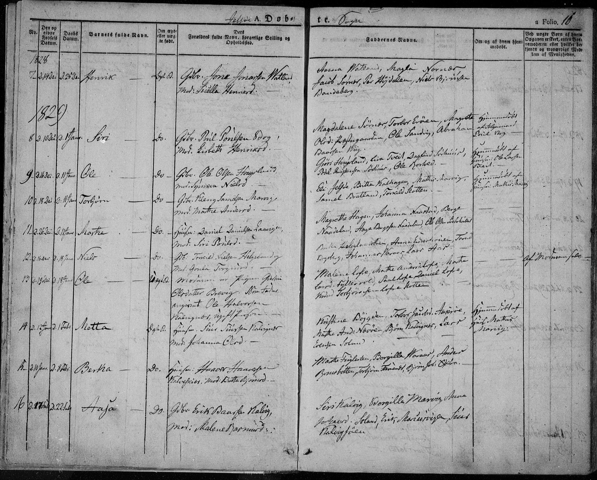 Jelsa sokneprestkontor, AV/SAST-A-101842/01/IV: Parish register (official) no. A 6.1, 1828-1853, p. 10