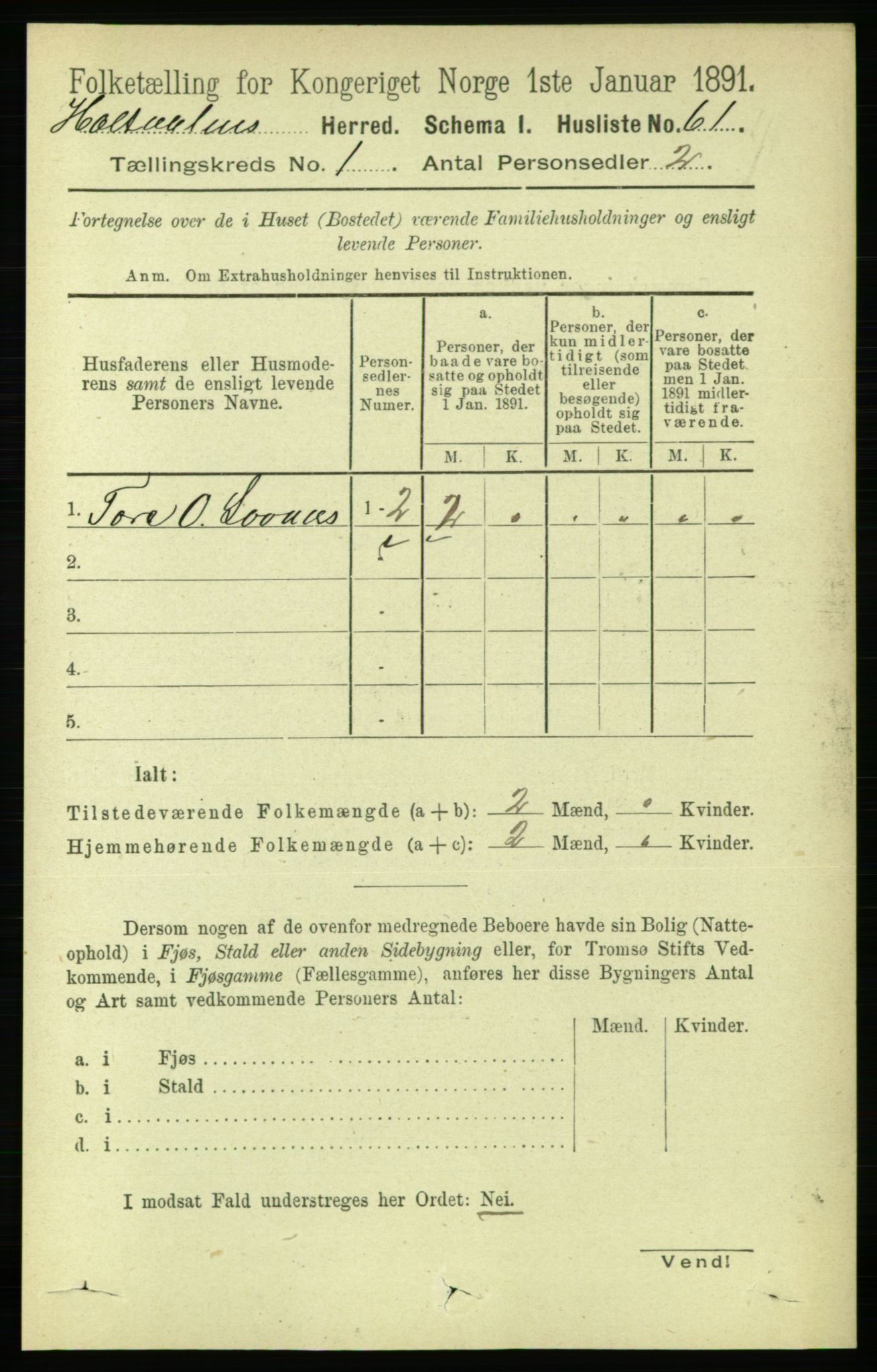 RA, 1891 census for 1645 Haltdalen, 1891, p. 76