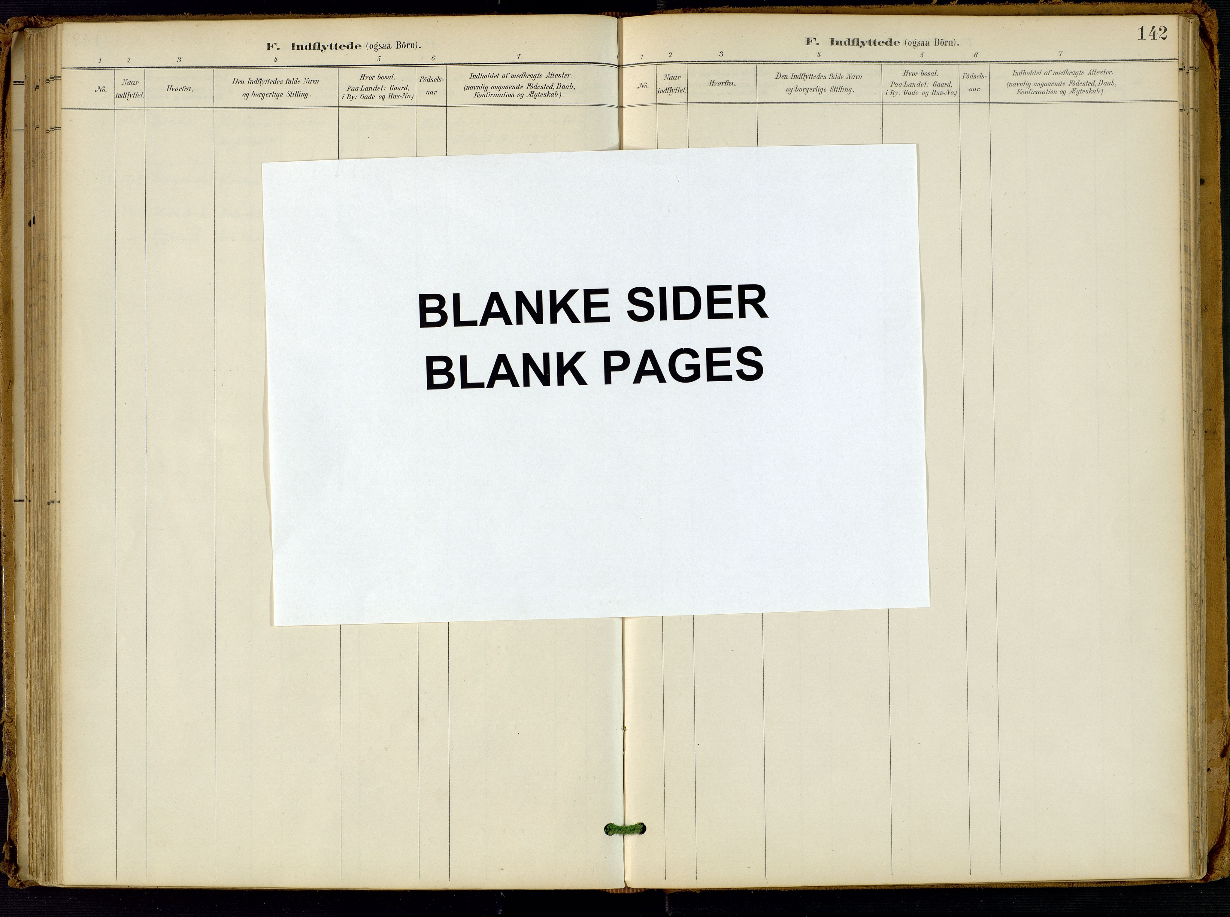 Fjotland sokneprestkontor, AV/SAK-1111-0010/F/Fa/L0003: Parish register (official) no. A 3, 1899-1917, p. 142