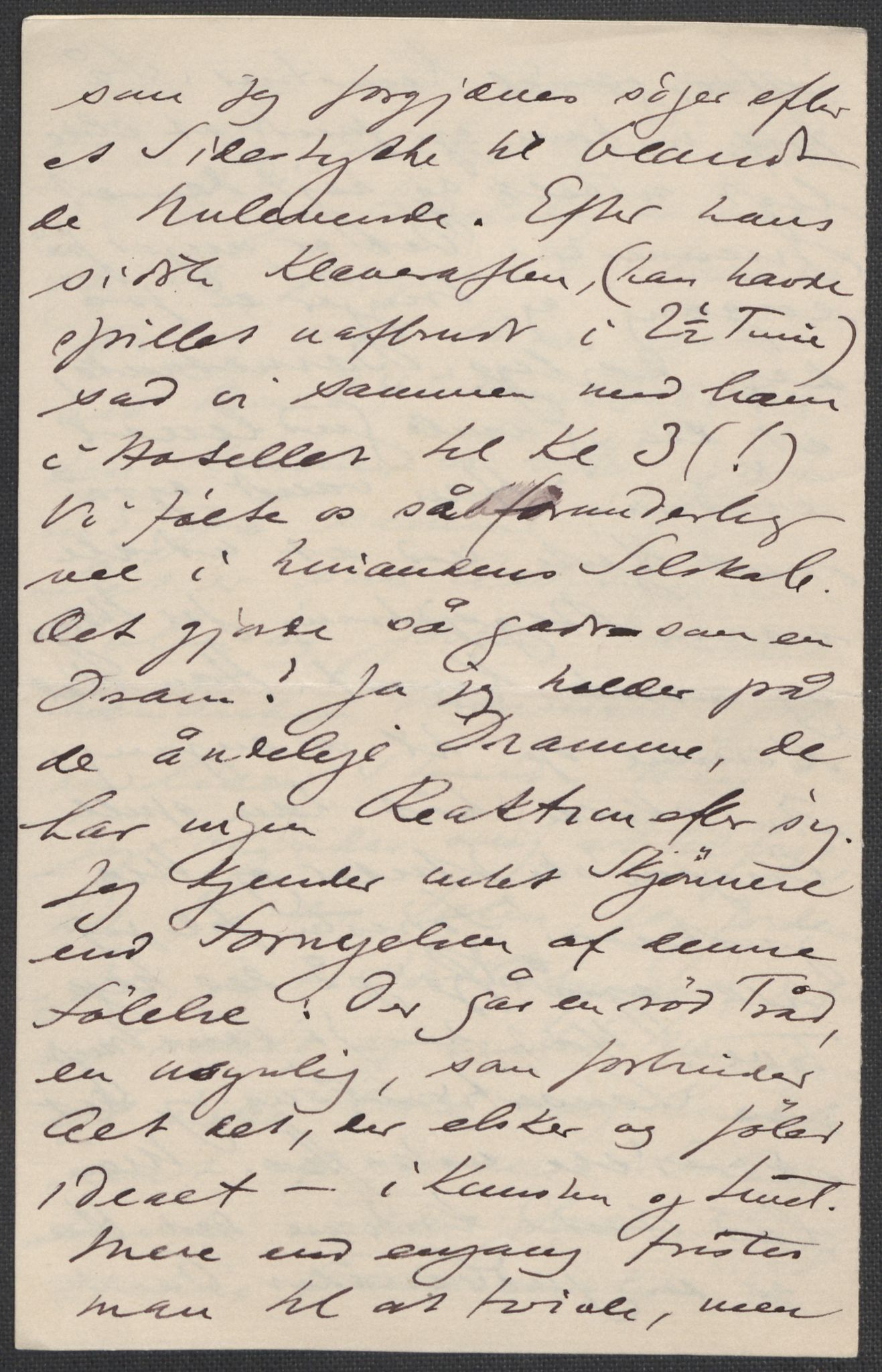 Beyer, Frants, AV/RA-PA-0132/F/L0001: Brev fra Edvard Grieg til Frantz Beyer og "En del optegnelser som kan tjene til kommentar til brevene" av Marie Beyer, 1872-1907, p. 625