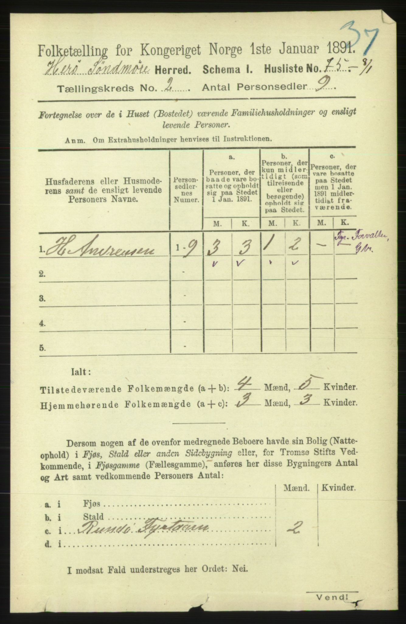 RA, 1891 census for 1515 Herøy, 1891, p. 520