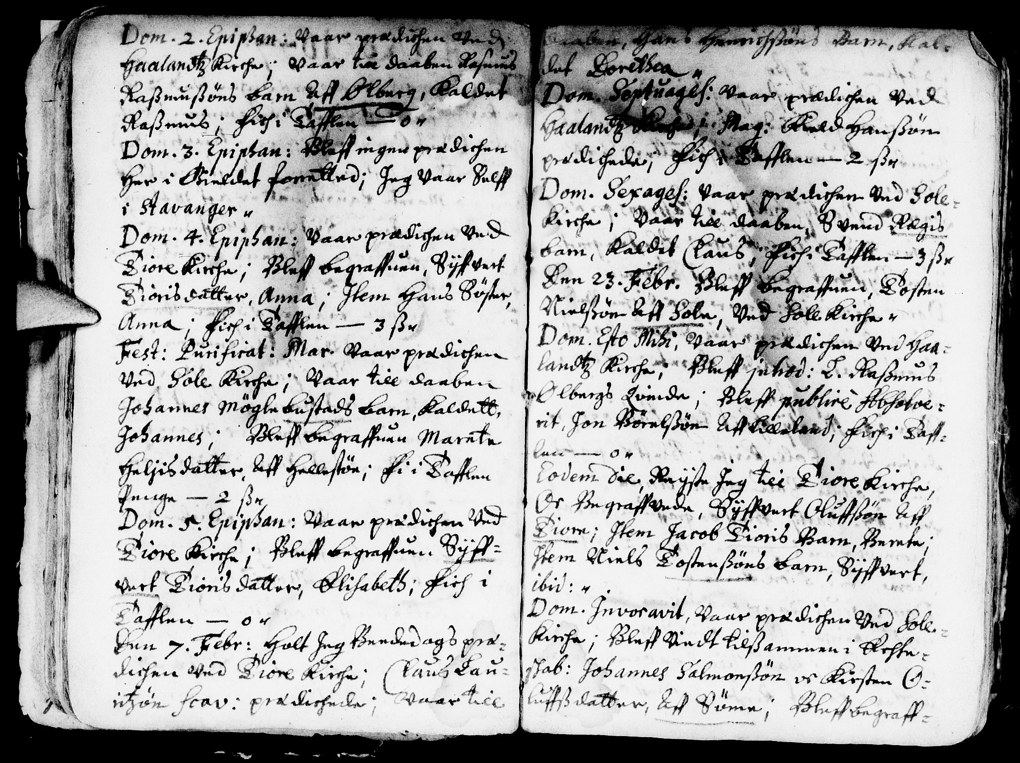 Håland sokneprestkontor, AV/SAST-A-101802/001/30BA/L0001: Parish register (official) no. A 1, 1671-1722