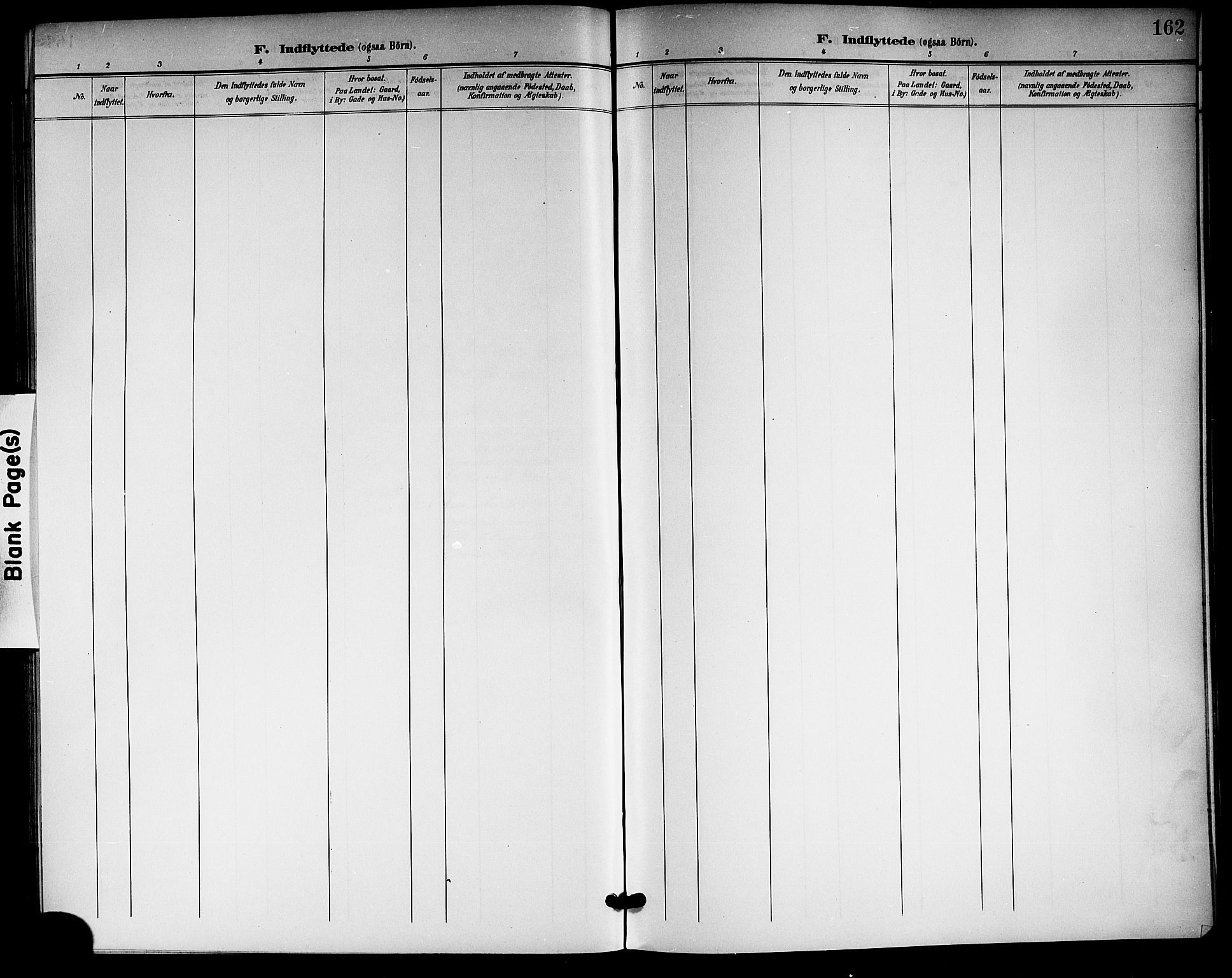 Langesund kirkebøker, SAKO/A-280/G/Ga/L0006: Parish register (copy) no. 6, 1899-1918, p. 162