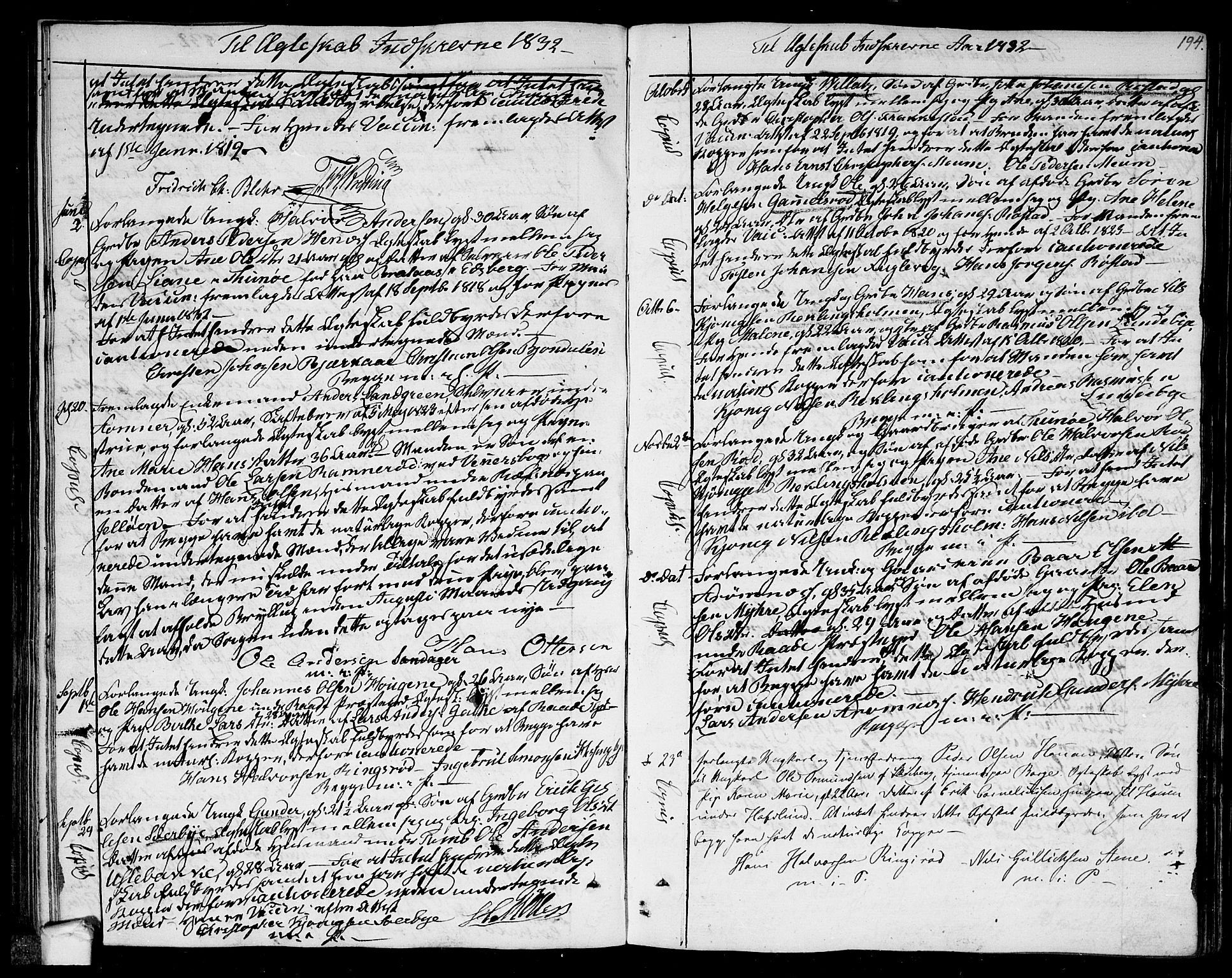 Råde prestekontor kirkebøker, AV/SAO-A-2009/F/Fa/L0003: Parish register (official) no. 3, 1806-1814, p. 194