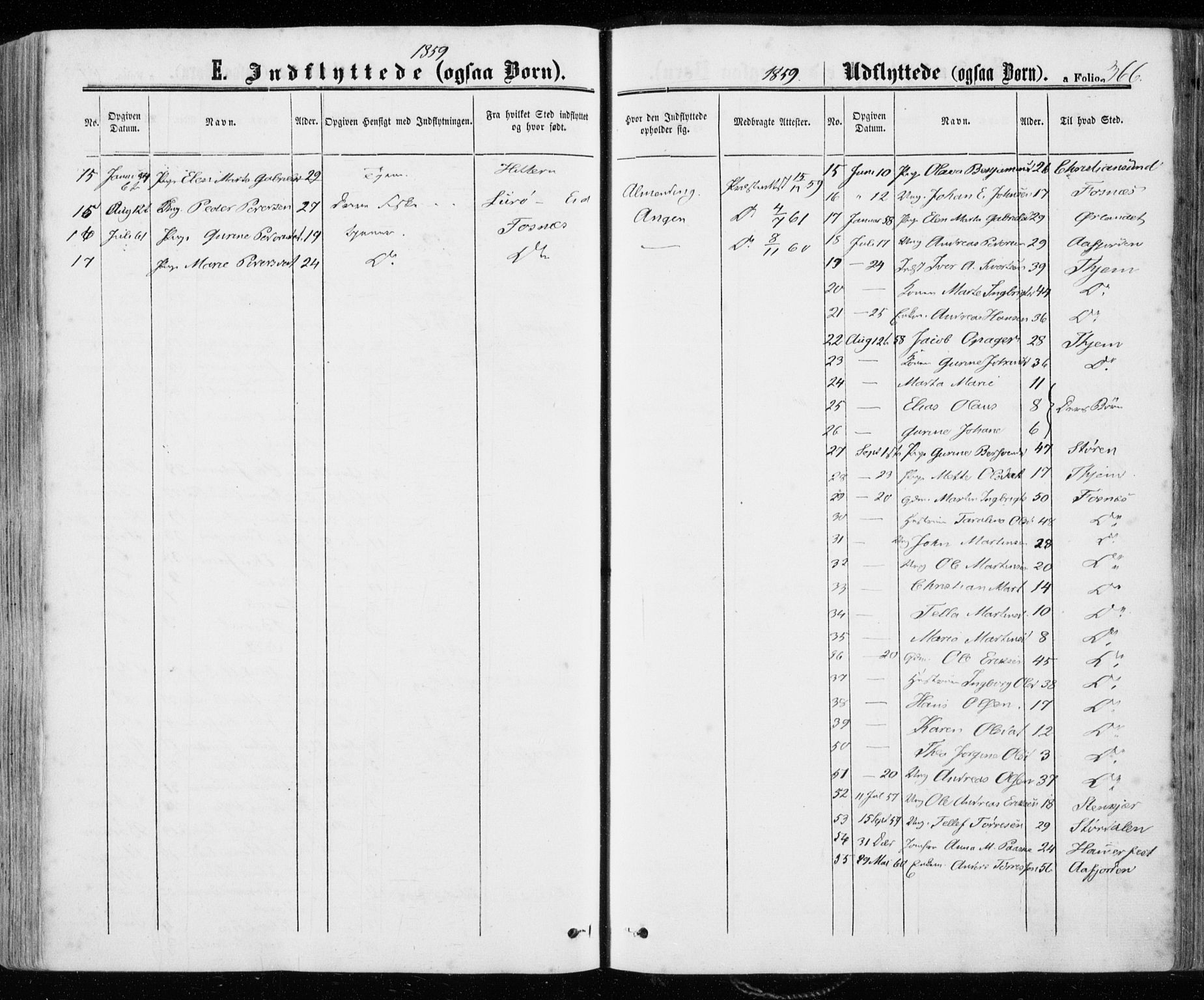 Ministerialprotokoller, klokkerbøker og fødselsregistre - Sør-Trøndelag, SAT/A-1456/657/L0705: Parish register (official) no. 657A06, 1858-1867, p. 366