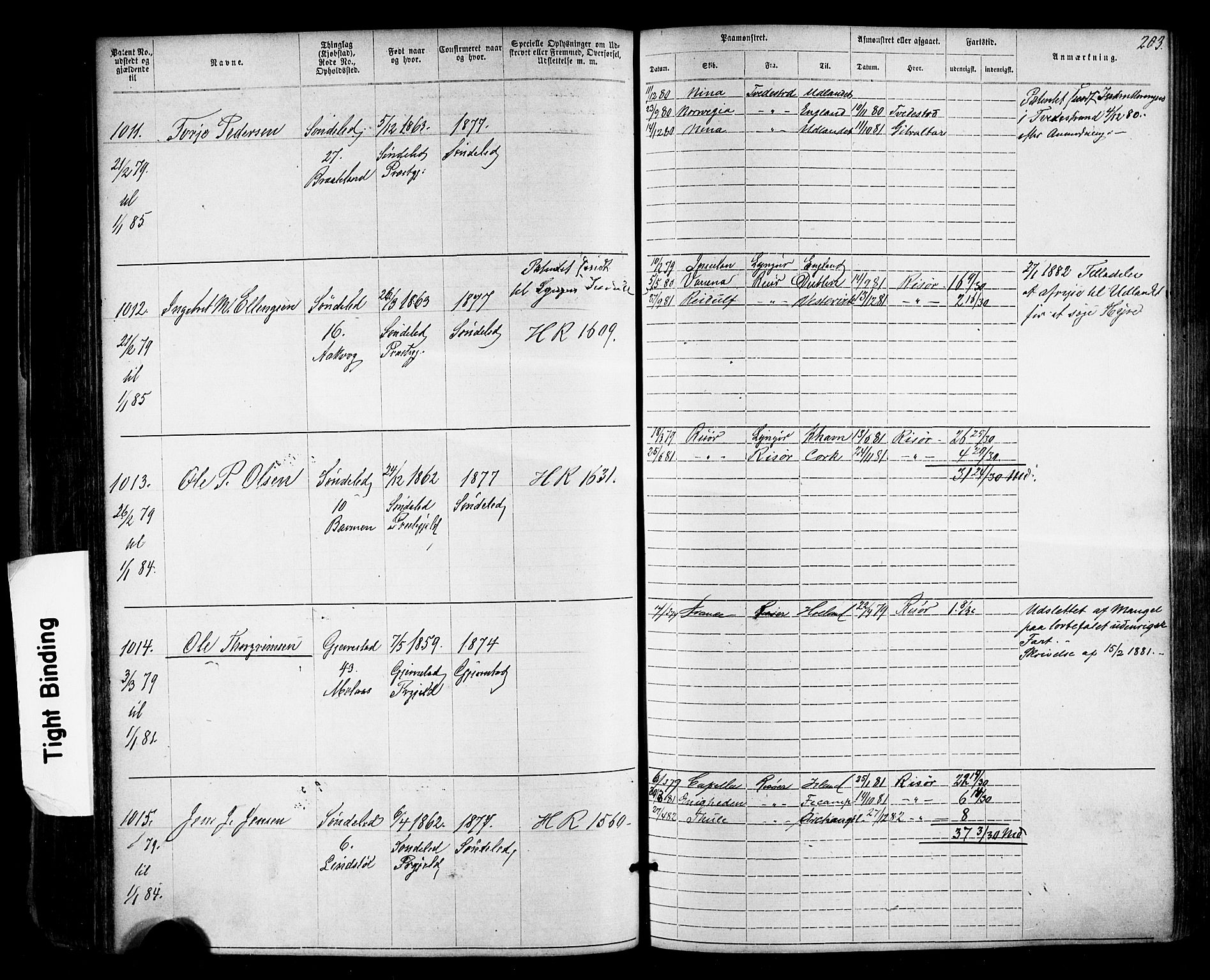 Risør mønstringskrets, AV/SAK-2031-0010/F/Fa/L0003: Annotasjonsrulle nr 1-1913 med register, T-7, 1863-1899, p. 139