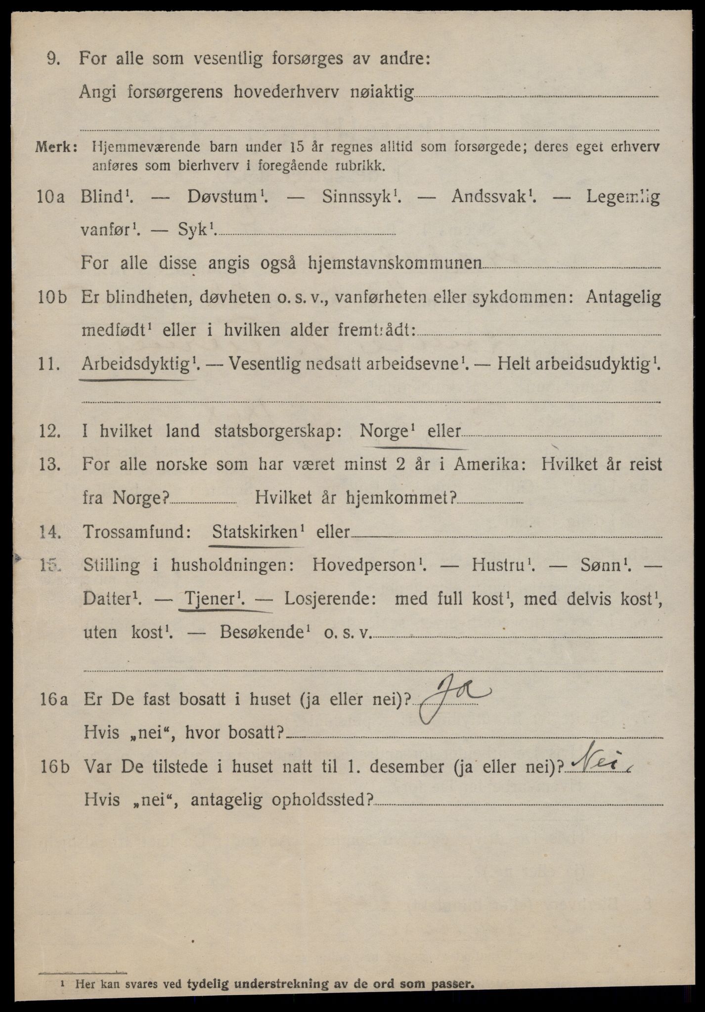 SAT, 1920 census for Norddal, 1920, p. 2802