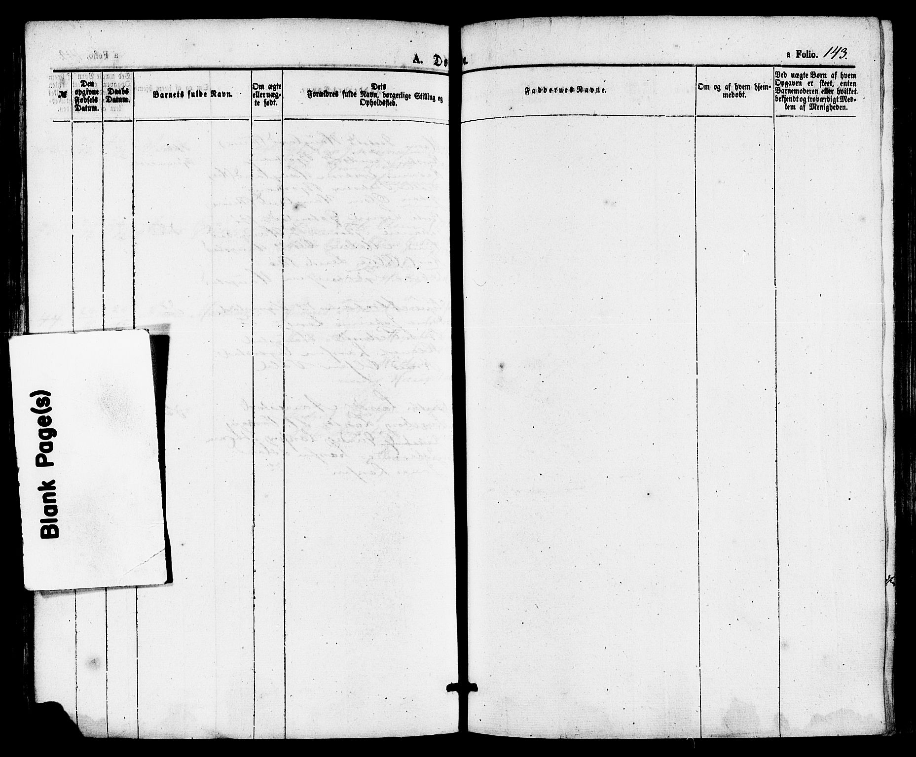 Hå sokneprestkontor, AV/SAST-A-101801/001/30BA/L0009: Parish register (official) no. A 8, 1855-1878, p. 143