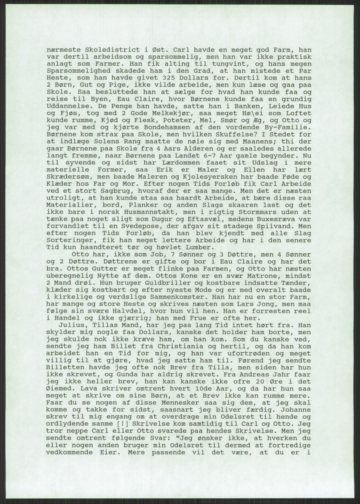 Samlinger til kildeutgivelse, Amerikabrevene, AV/RA-EA-4057/F/L0006: Innlån fra Akershus: Hilton - Solem, 1838-1914, p. 937