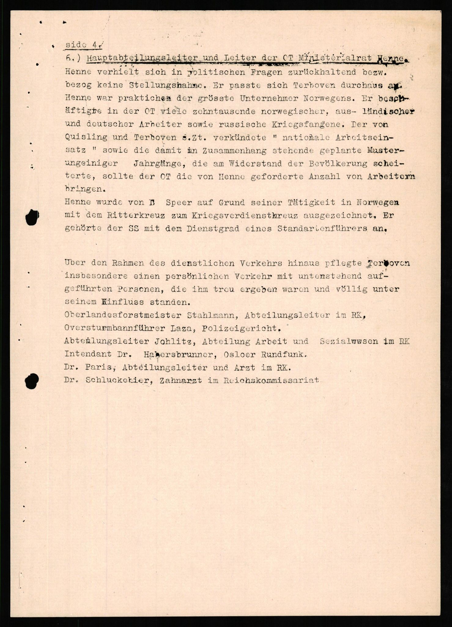 Forsvaret, Forsvarets overkommando II, AV/RA-RAFA-3915/D/Db/L0024: CI Questionaires. Tyske okkupasjonsstyrker i Norge. Tyskere., 1945-1946, p. 331