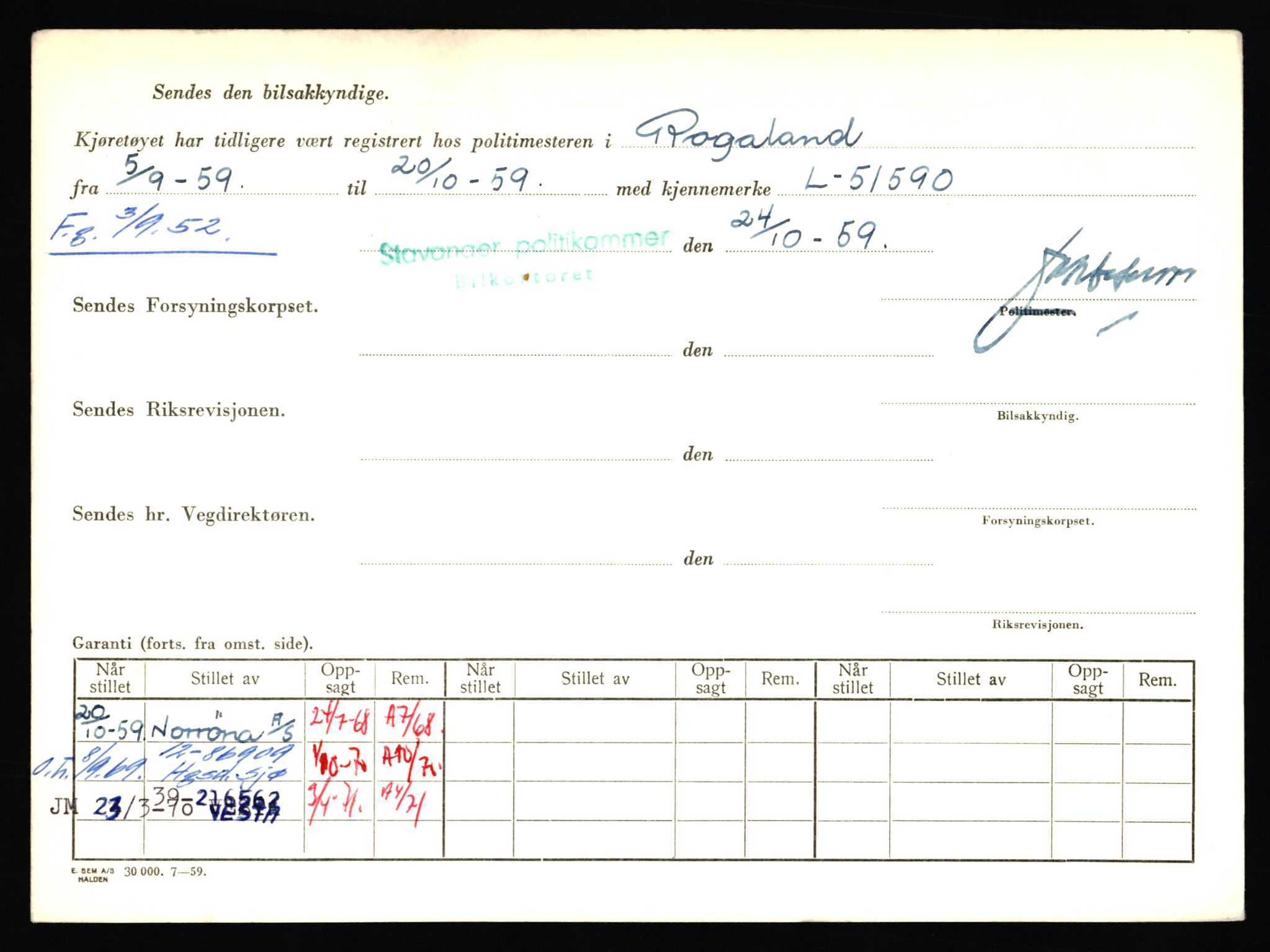 Stavanger trafikkstasjon, AV/SAST-A-101942/0/F/L0015: L-5500 - L-5949, 1930-1971, p. 1656