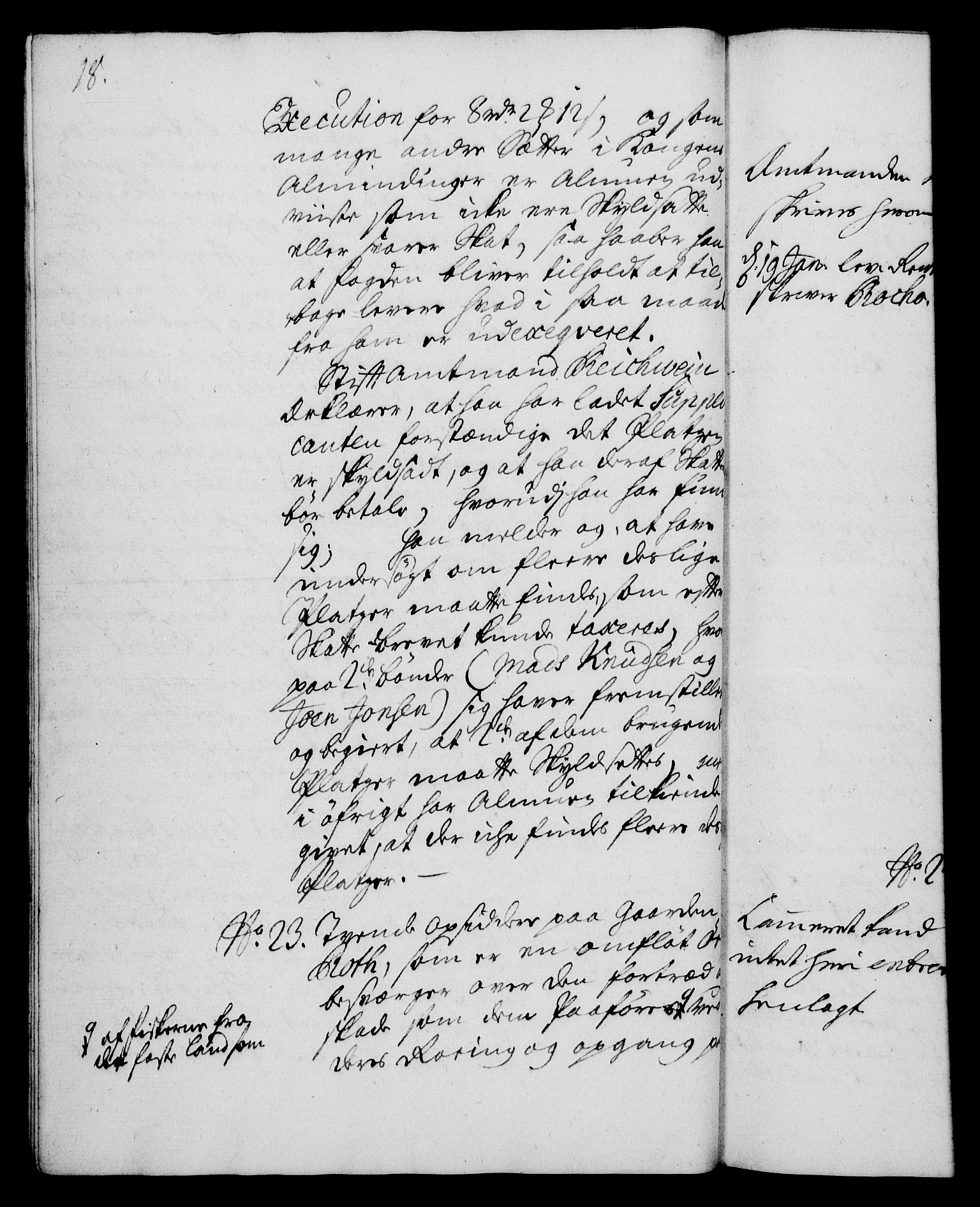 Rentekammeret, Kammerkanselliet, AV/RA-EA-3111/G/Gh/Gha/L0016: Norsk ekstraktmemorialprotokoll (merket RK 53.61), 1734-1735, p. 18