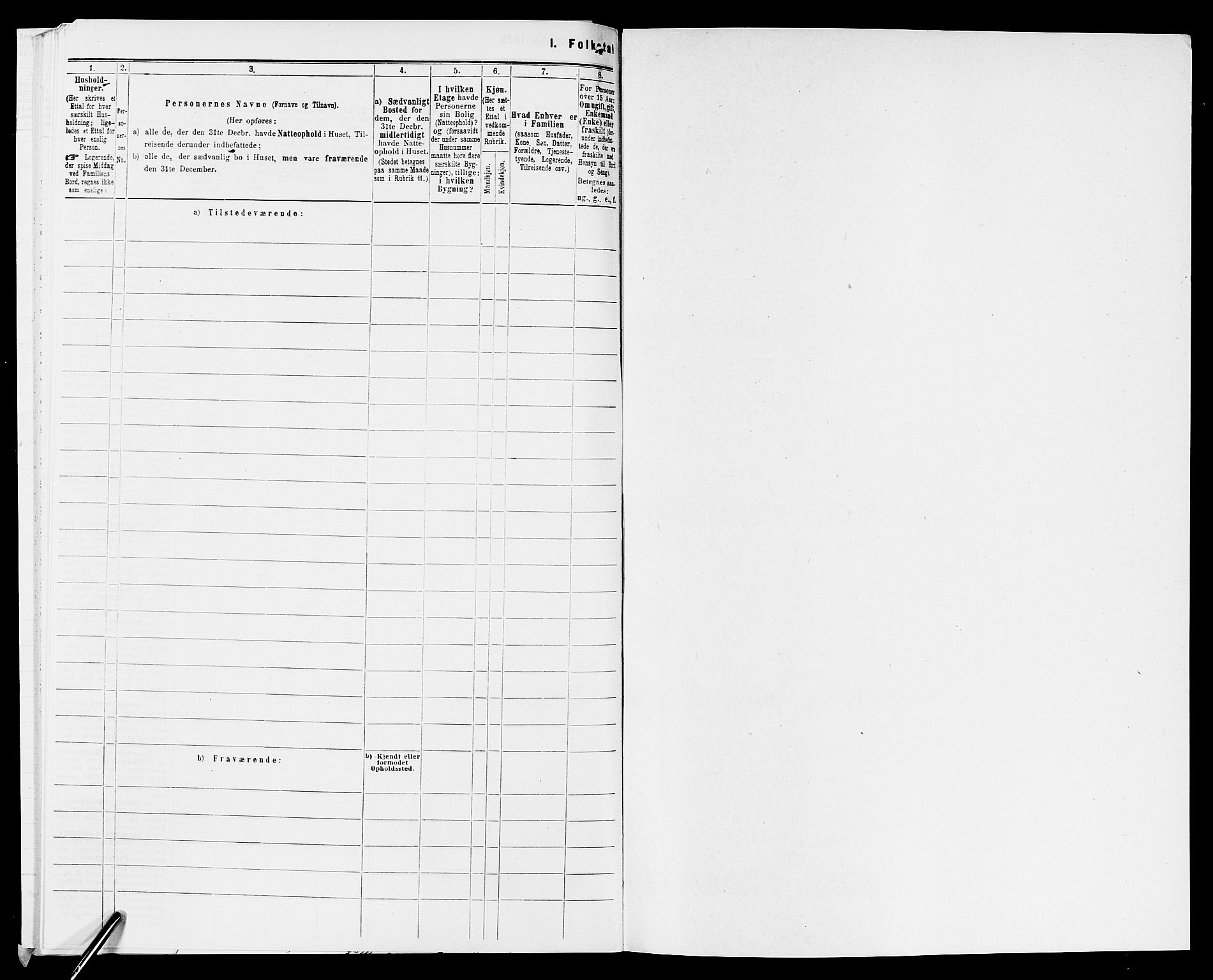 SAK, 1875 census for 1041L Vanse/Vanse og Farsund, 1875, p. 101