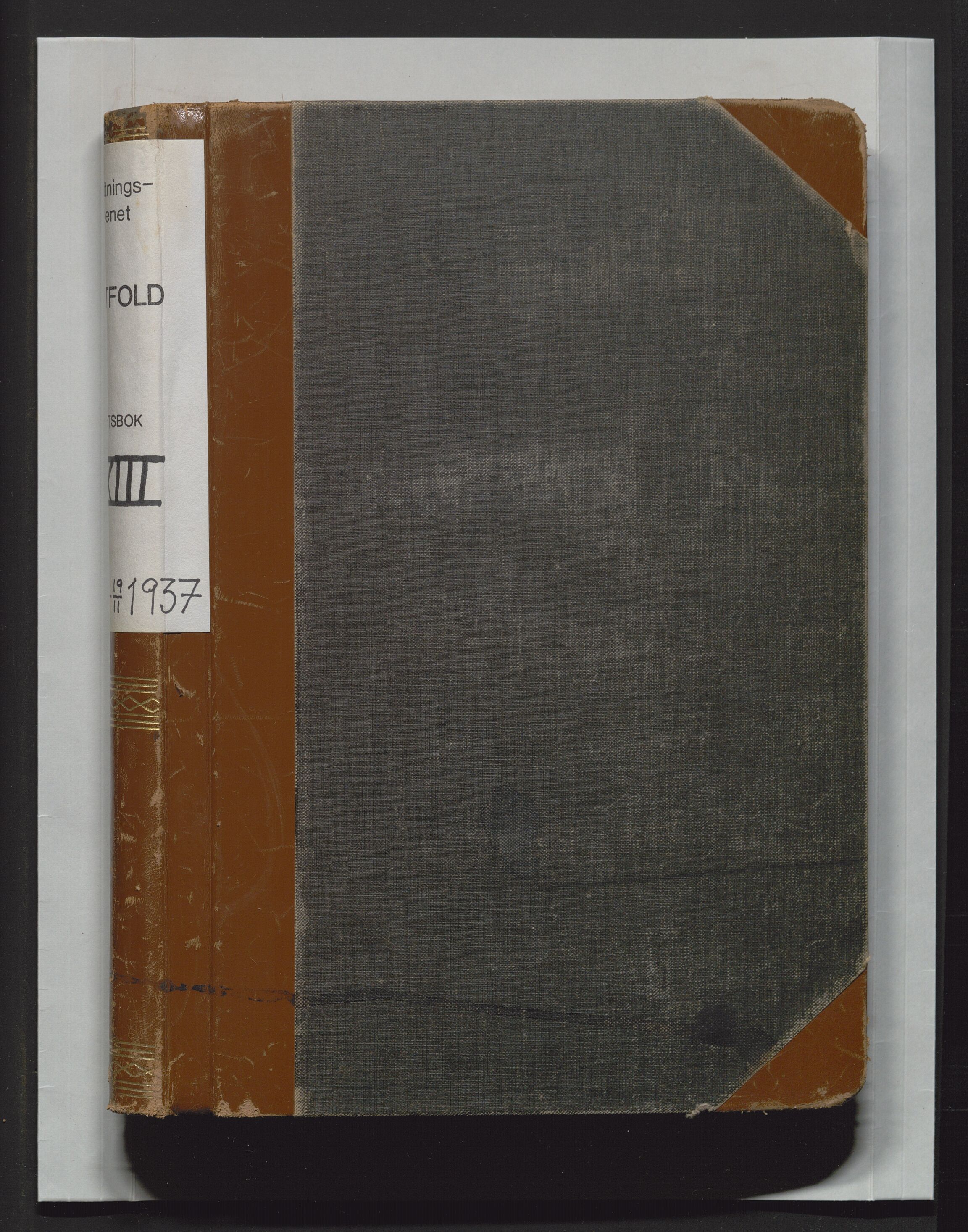 Utskiftningsvesenet i Vestfold, AV/SAKO-A-797/F/Fa/L0023: Rettsbok (forhandlingsprotokoll), 1935-1937