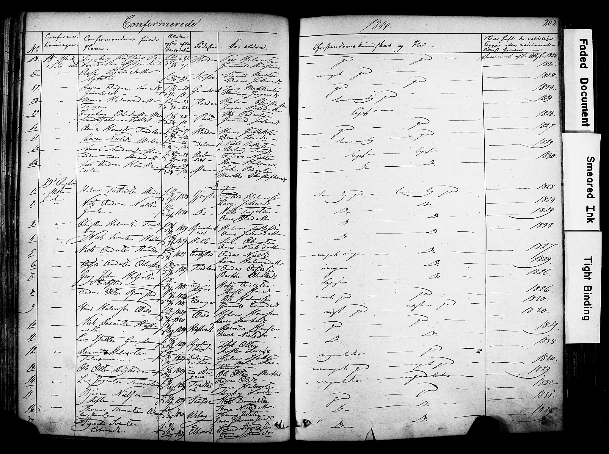 Solum kirkebøker, AV/SAKO-A-306/F/Fa/L0006: Parish register (official) no. I 6, 1844-1855, p. 202