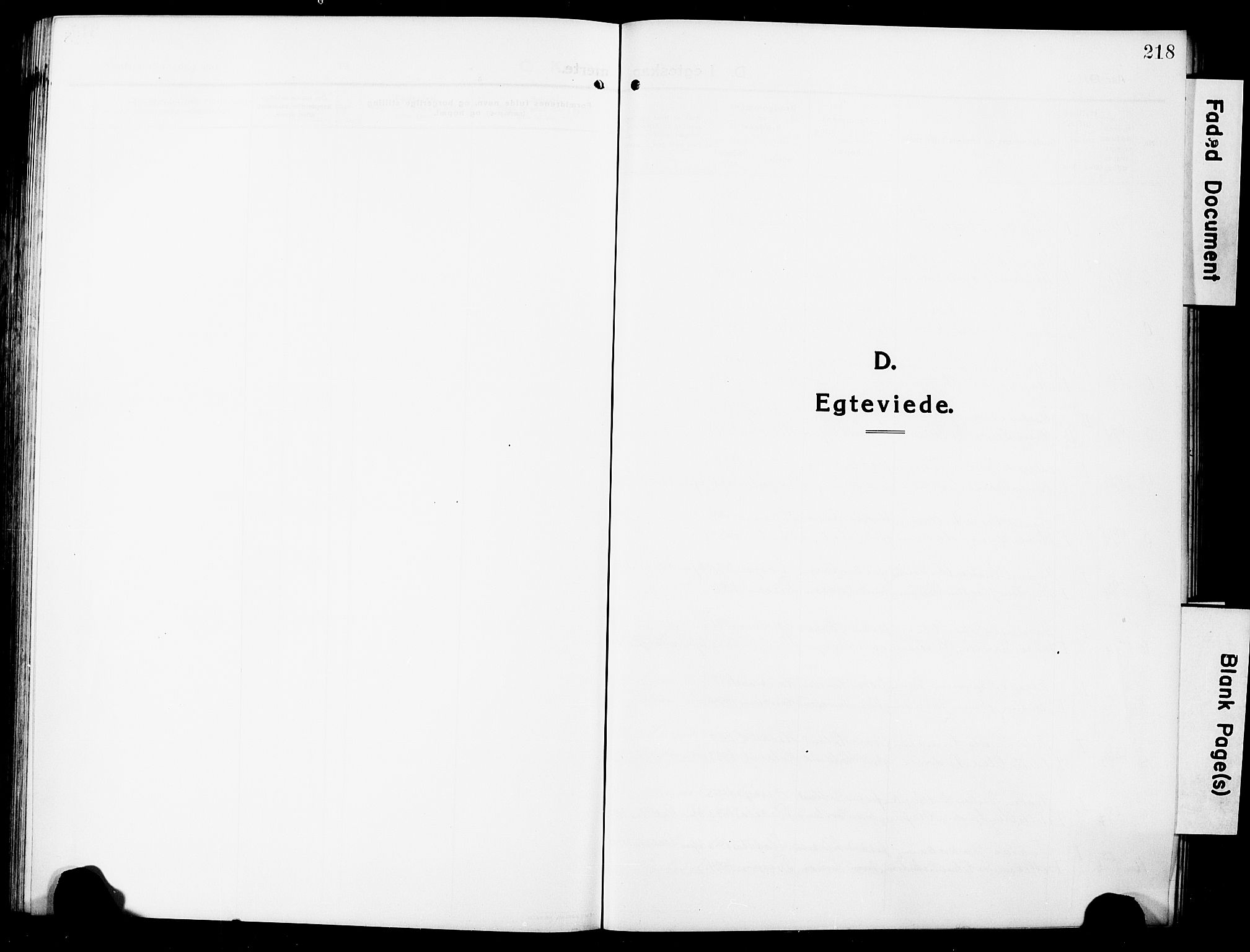Ministerialprotokoller, klokkerbøker og fødselsregistre - Nordland, SAT/A-1459/881/L1169: Parish register (copy) no. 881C06, 1912-1930, p. 218