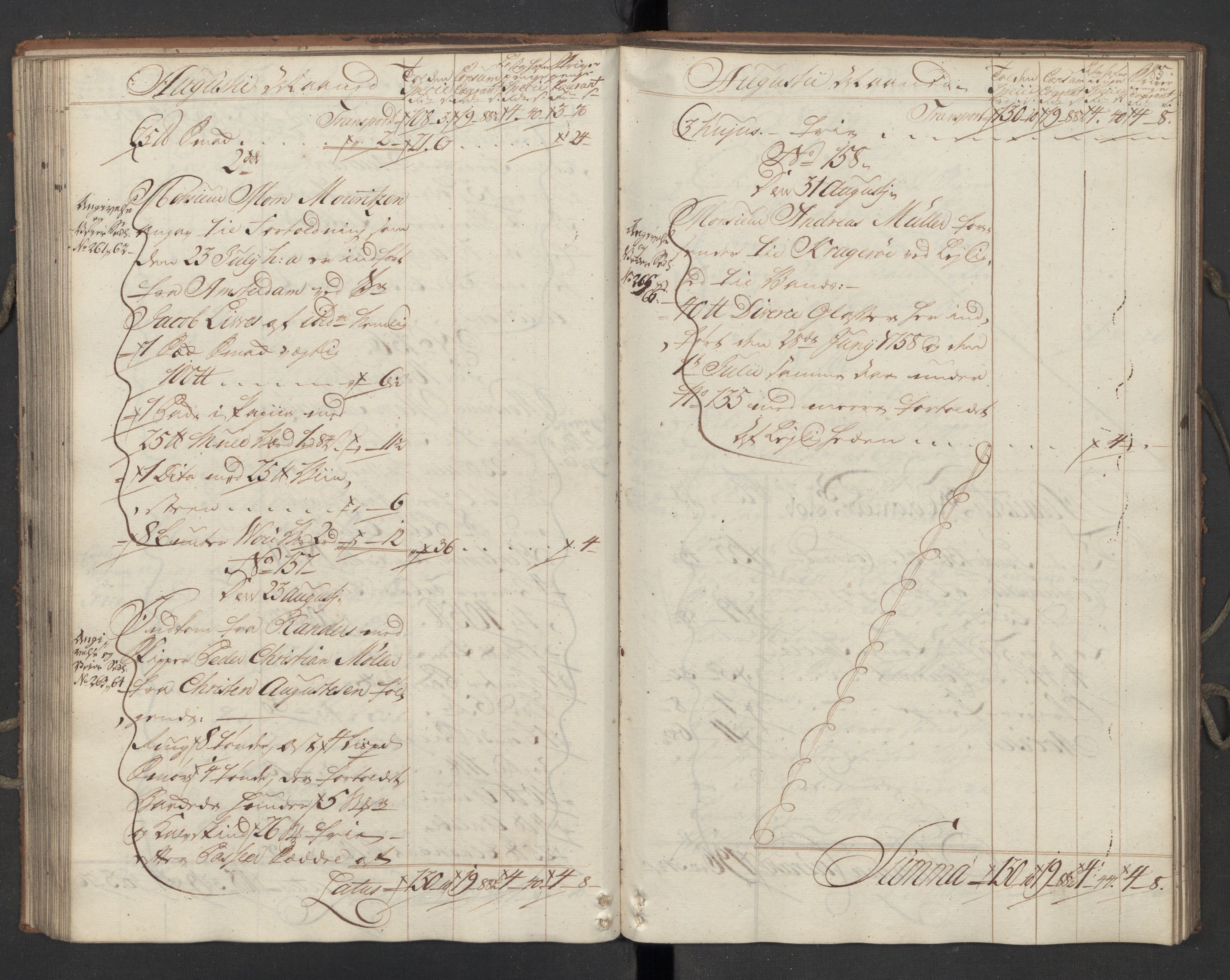 Generaltollkammeret, tollregnskaper, AV/RA-EA-5490/R09/L0033/0001: Tollregnskaper Holmestrand / Inngående hovedtollbok, 1762, p. 84b-85a