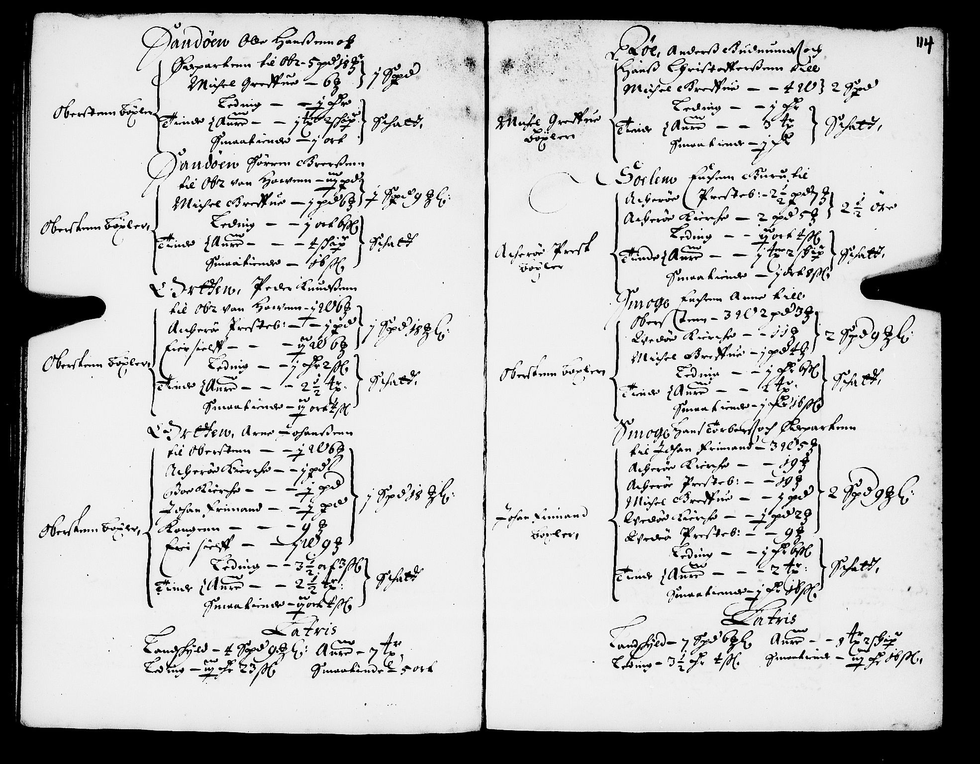 Rentekammeret inntil 1814, Realistisk ordnet avdeling, AV/RA-EA-4070/N/Nb/Nba/L0048: Romsdal fogderi, 1669, p. 113b-114a